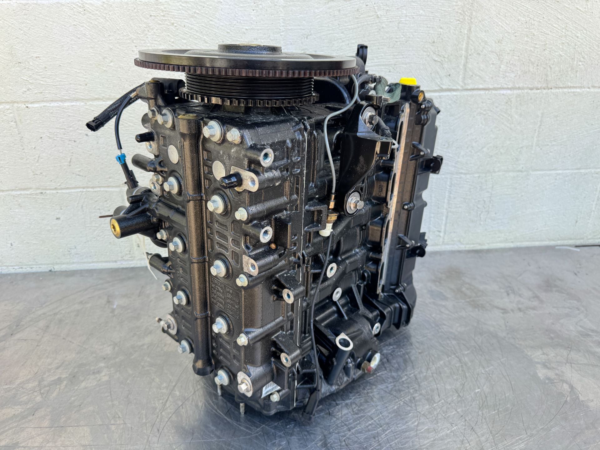 896499A07 Mercury Verado 135 150 175 200 HP L4 Powerhead Crankcase Long Block Assembly