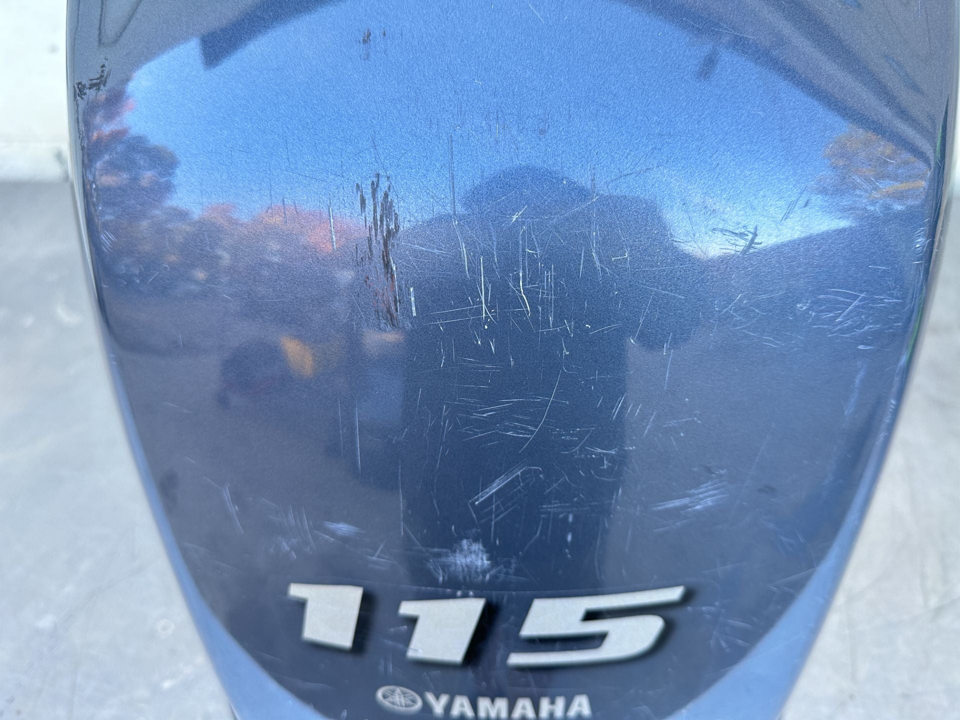 2011-2014 Yamaha F115 115HP Outboard Top Cowling Assembly