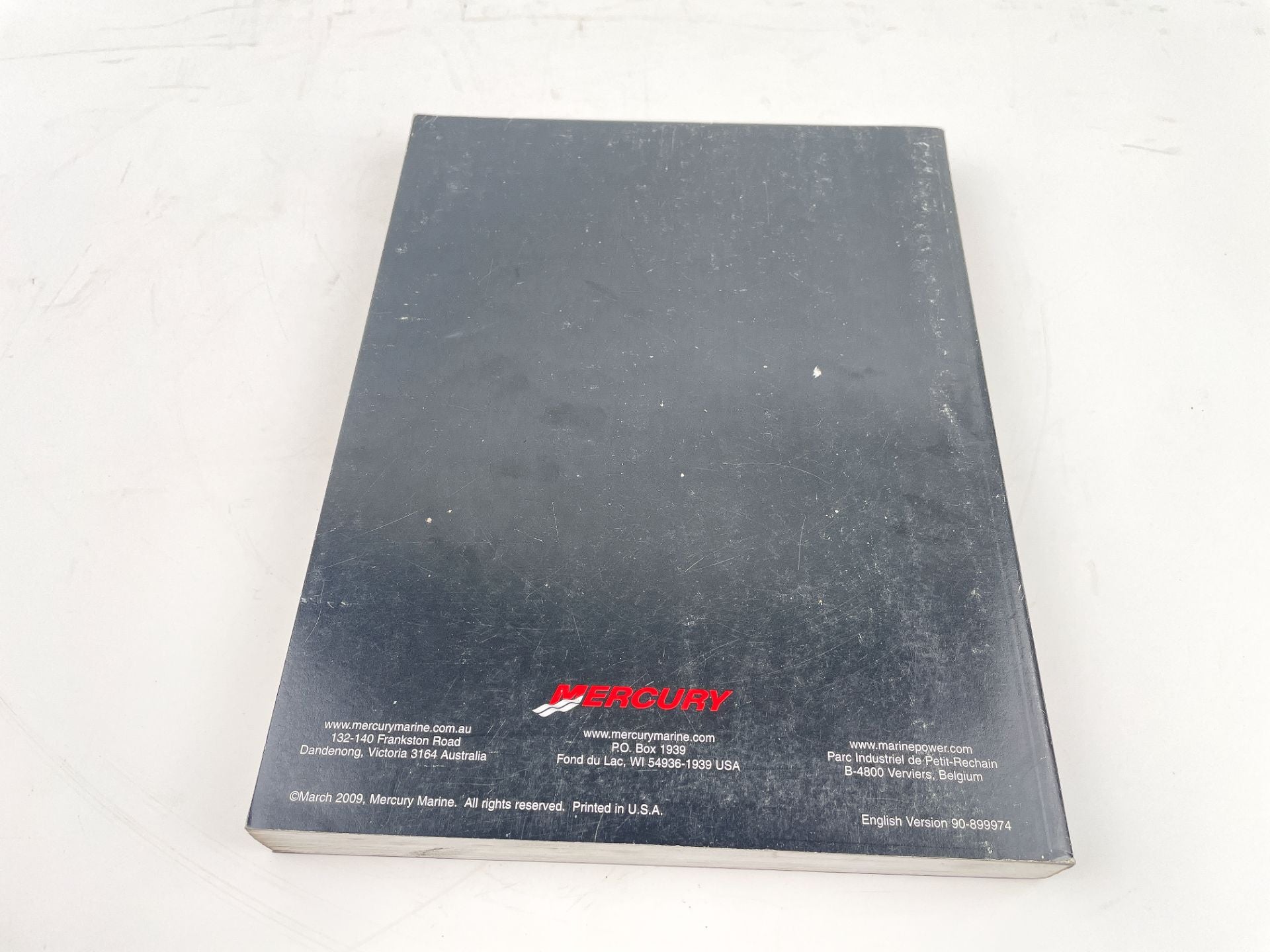 2009 Mercury 40 FourStroke 3 Cylinder Service Repair Shop Manual 90-899974