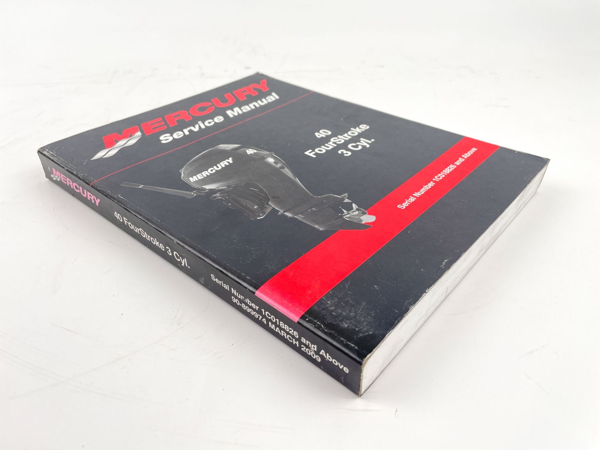 2009 Mercury 40 FourStroke 3 Cylinder Service Repair Shop Manual 90-899974