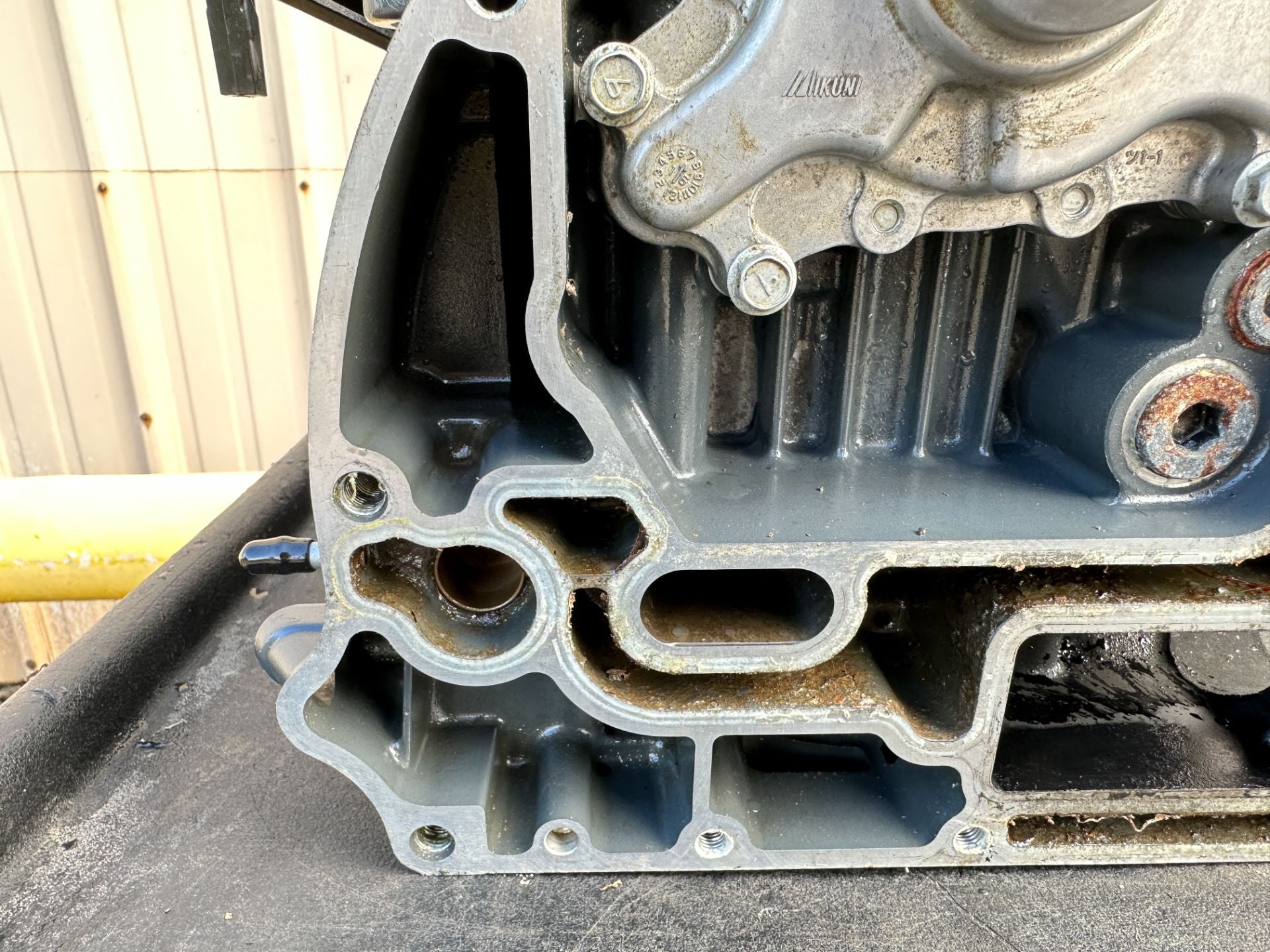 2016 Yamaha 115 HP 4 Stroke Outboard Crankcase Short Block Assembly 6EK-W009B-02-9S OEM