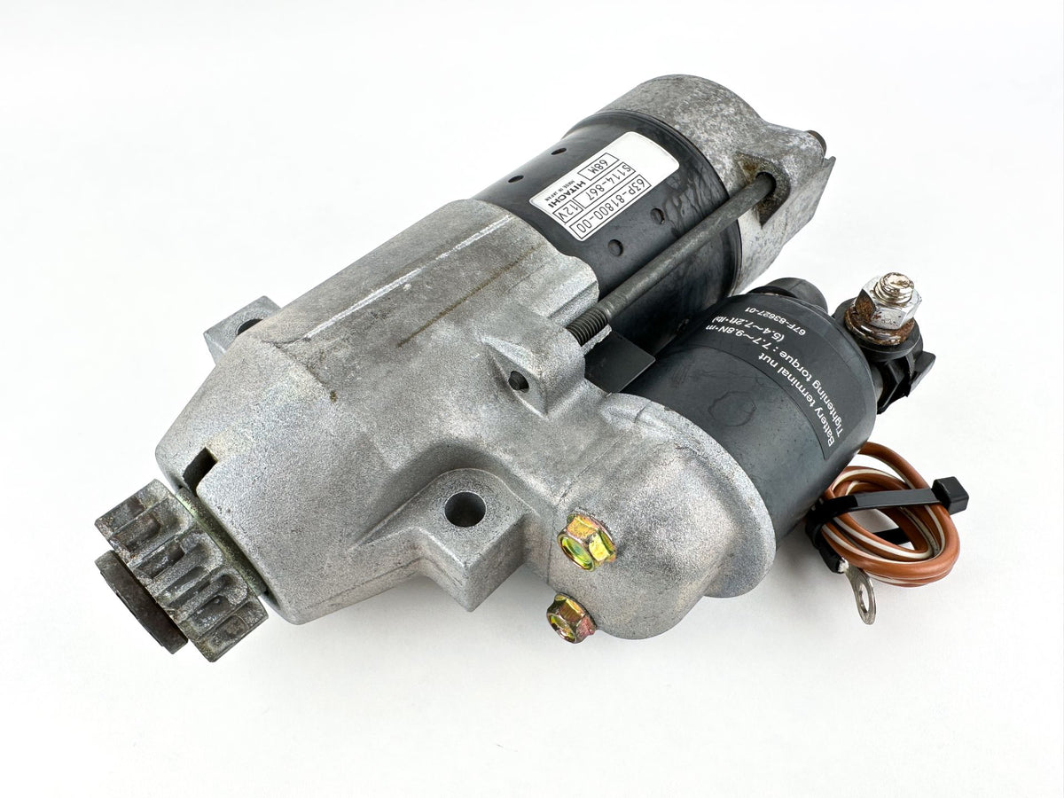 2007 Yamaha 150 HP 4 Stroke Outboard Starter Motor 63P-81800-00-00 OEM