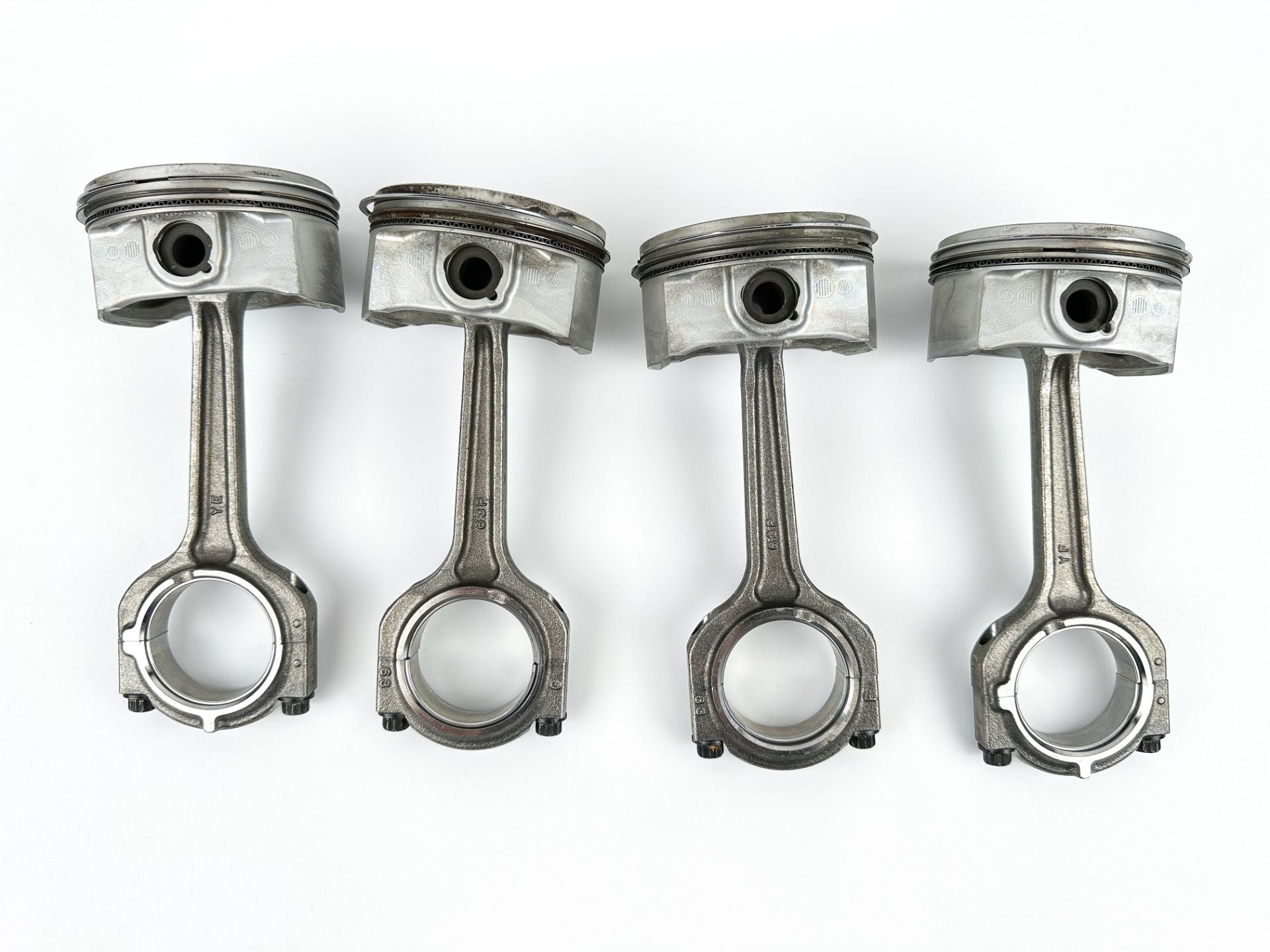 2016 Yamaha 150 HP 4 Stroke Outboard Piston & Connecting Rod Set 63P-W1165-10-00 OEM
