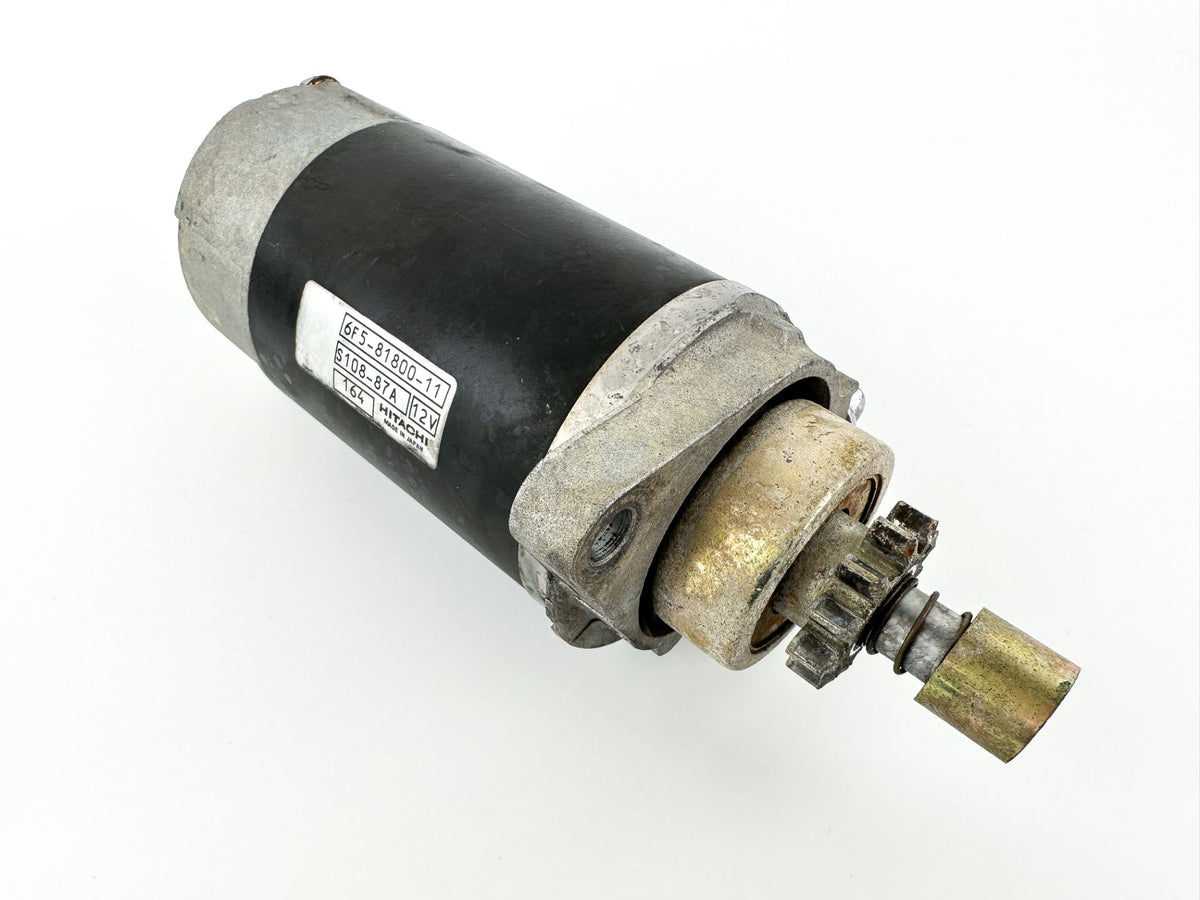 2002 Yamaha 50 HP 2 Stroke Outboard Starter Motor 6F5-81800-11-00 OEM