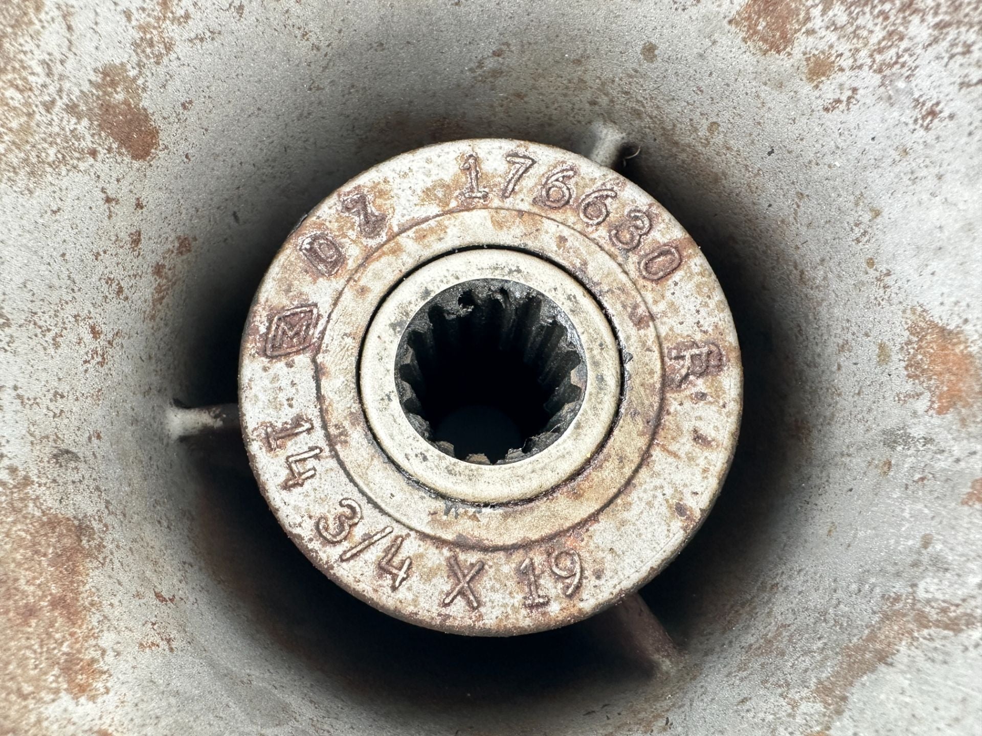 Evinrude Johnson Stainless Steel Propeller Viper 14 3/4 x 19P LH Counter 176630