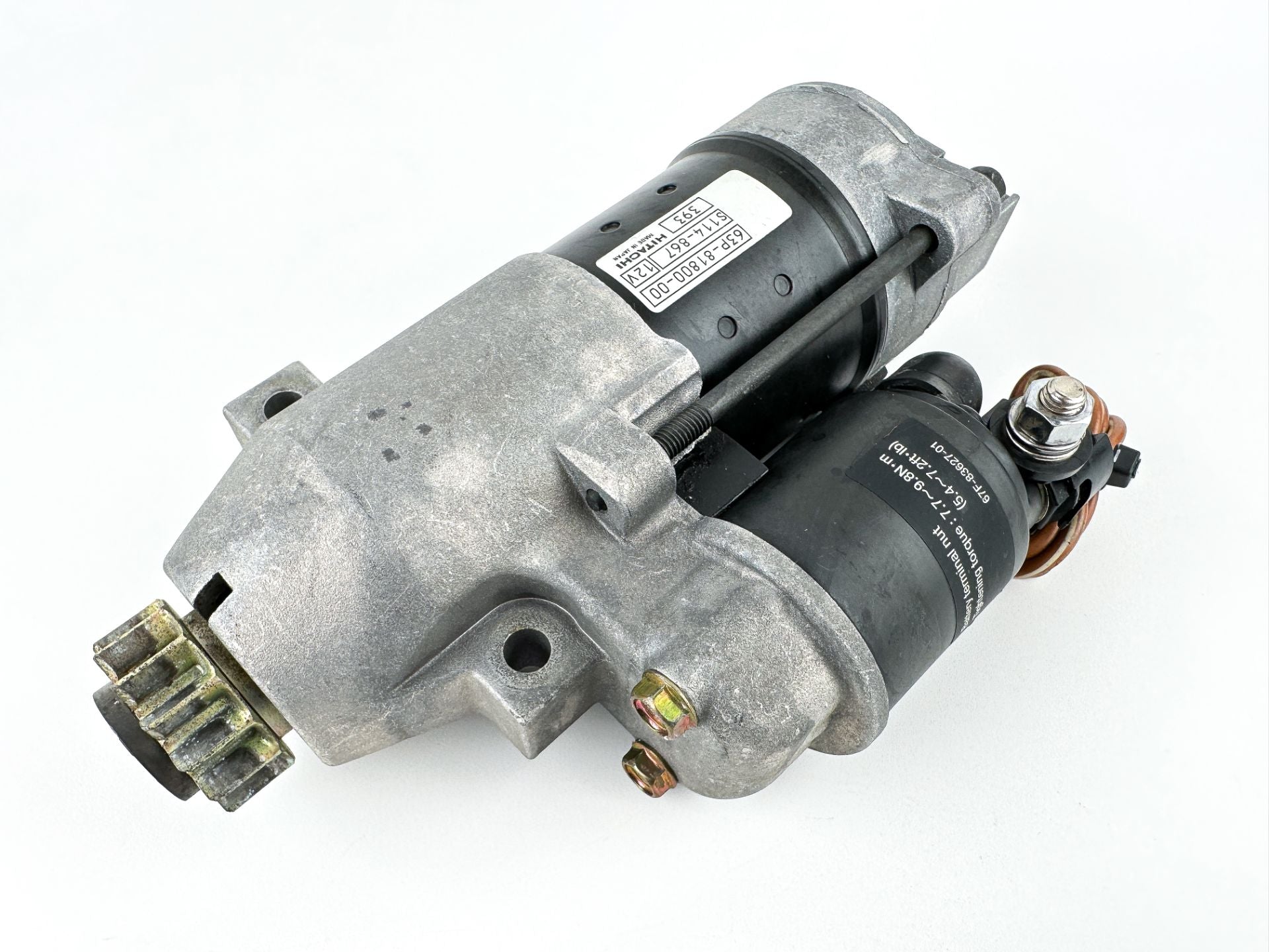2004 Yamaha 150 HP 4 Stroke Outboard Starter Motor 63P-81800-00-00 OEM