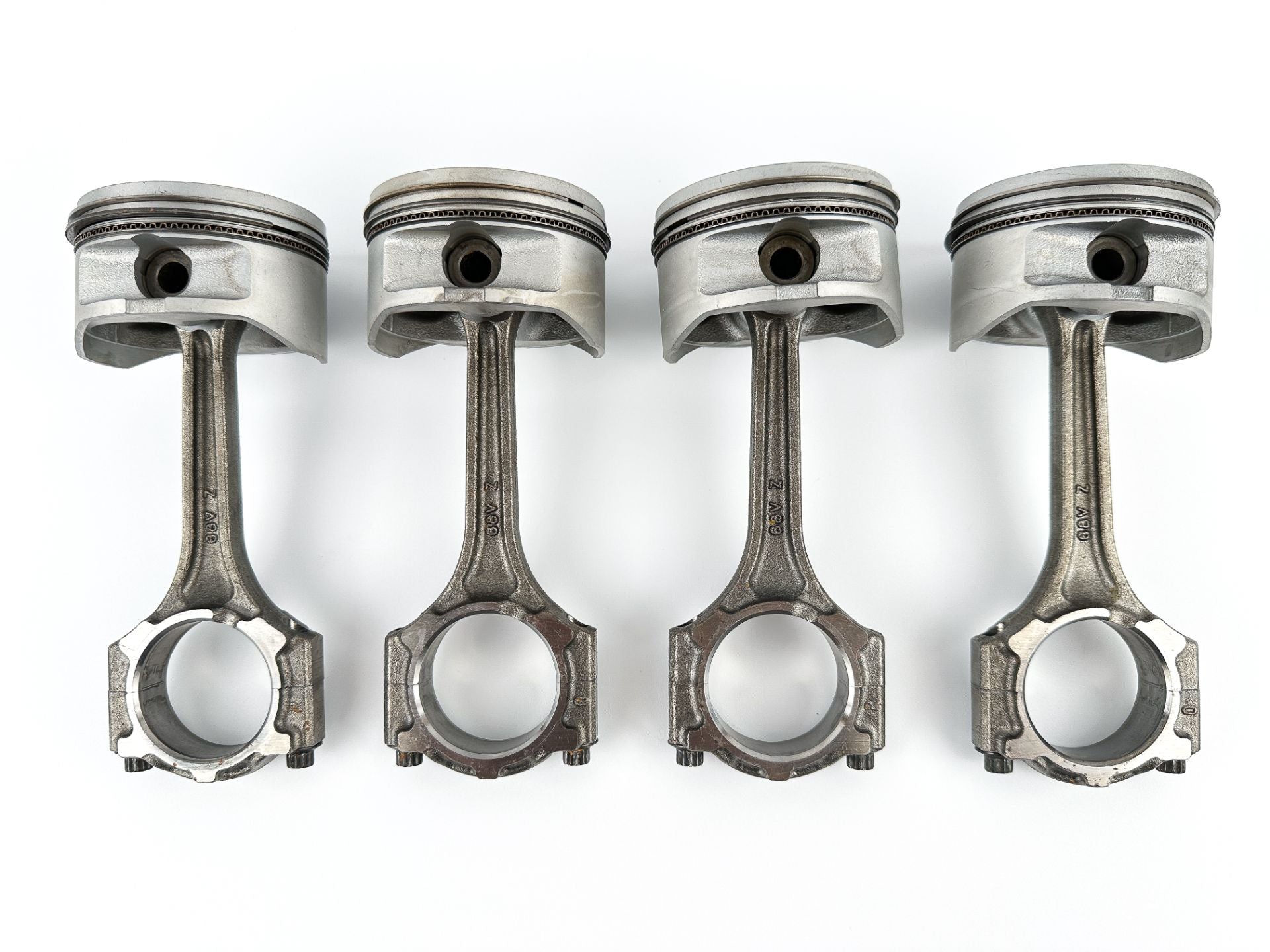 2011 Yamaha 115 HP 4 Stroke Outboard Piston & Connecting Rod Set 68V-W1164-02-00 OEM