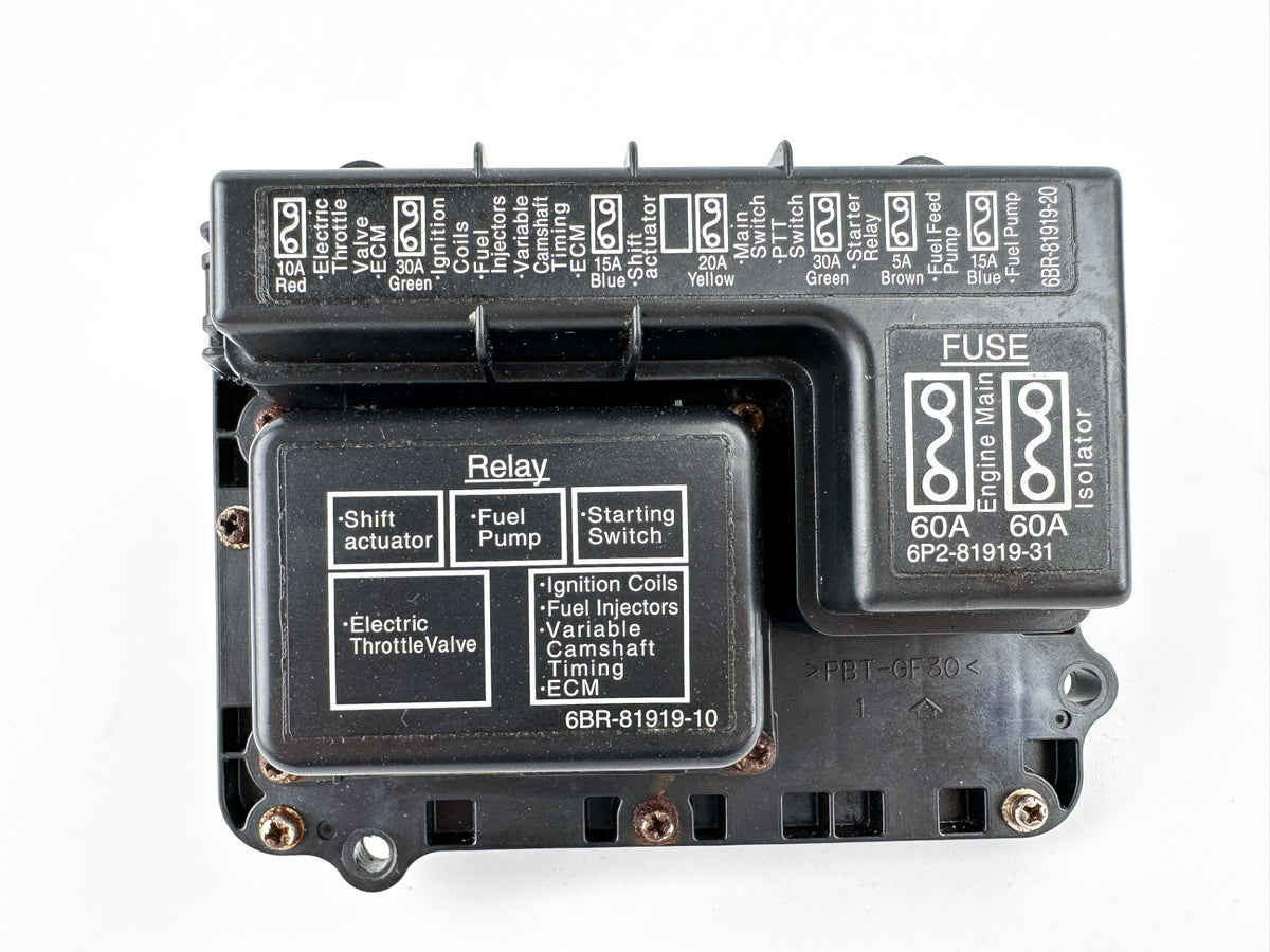 2009 Yamaha 250 HP 4 Stroke Outboard Fuse Box 6BR-82170-00-00 OEM