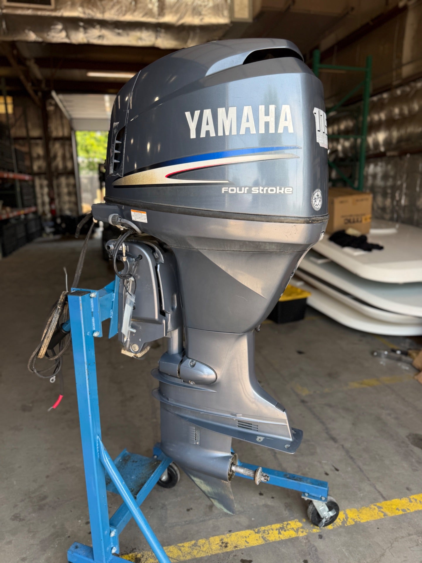 2008 Yamaha 115HP 4 Stroke Outboard W/ 25" Shaft 415 Hours - Fully Serviced