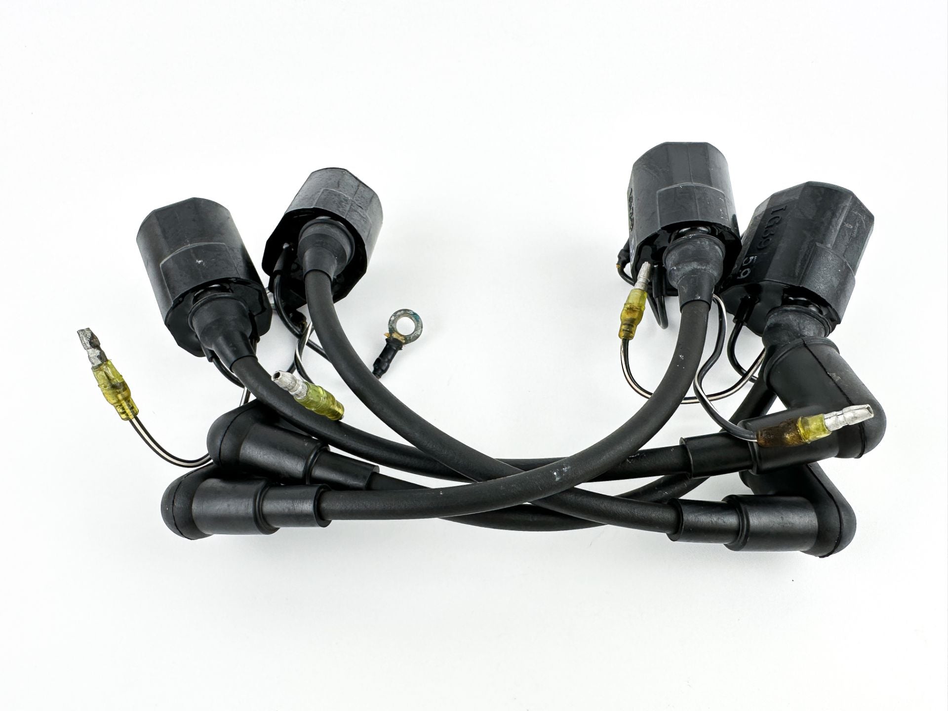 2001 Yamaha 115 HP 2 Stroke Outboard Ignition Coil Set 6R3-85570-01-00 OEM