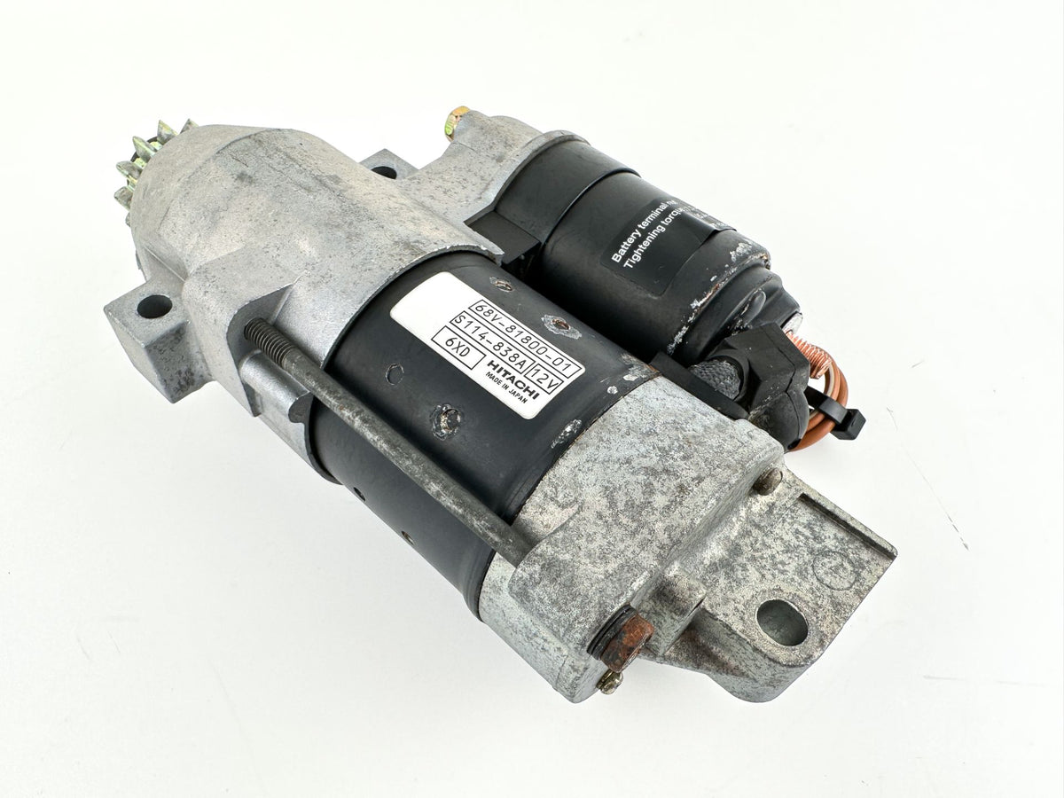 2007 Yamaha 115 HP 4 Stroke Outboard Starter Motor 68V-81800-01-00 OEM
