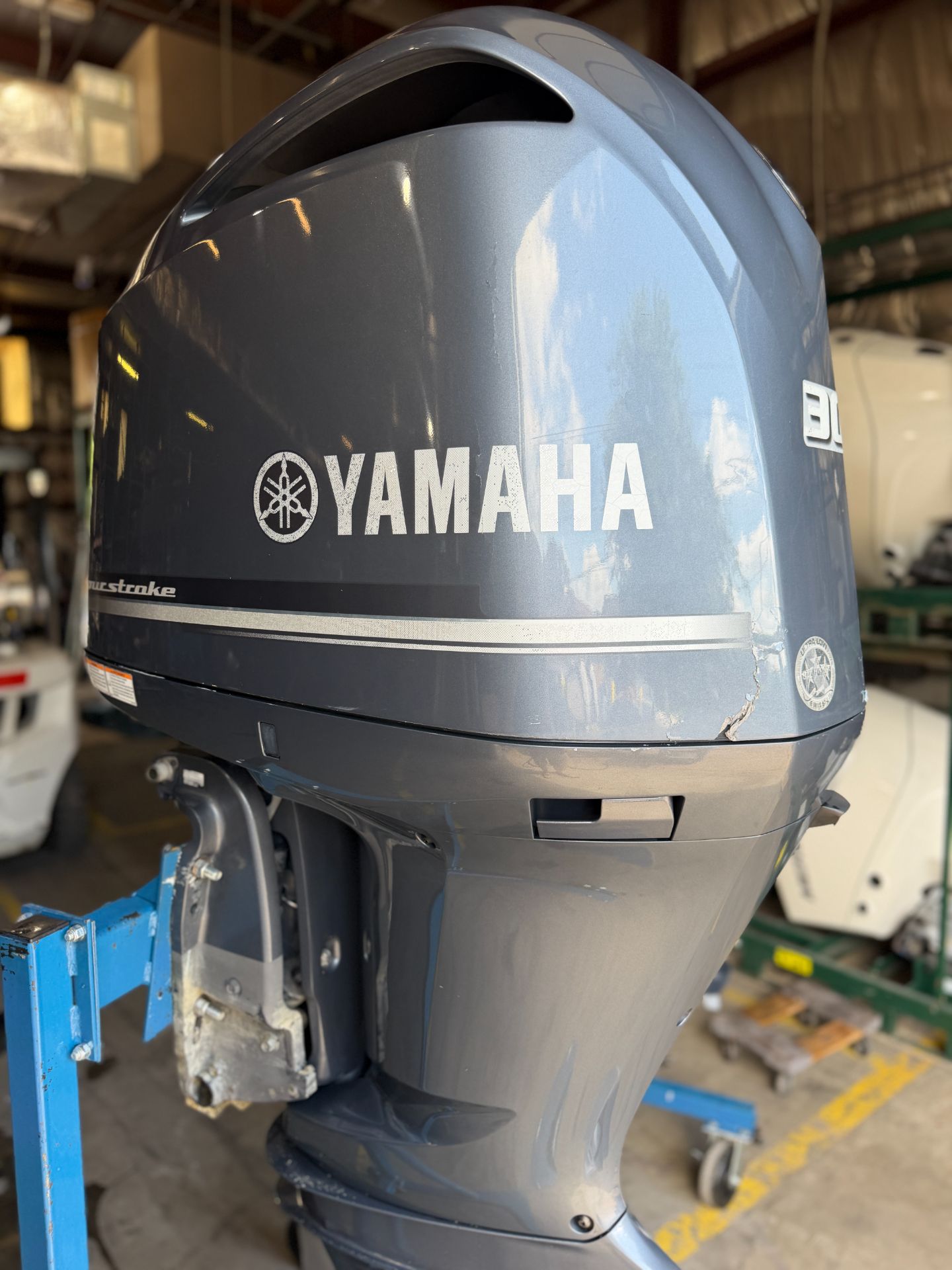 2013 Twin Yamaha F300 300HP 4 Stroke Outboard Engines W/ 25" Shaft 584 Hours