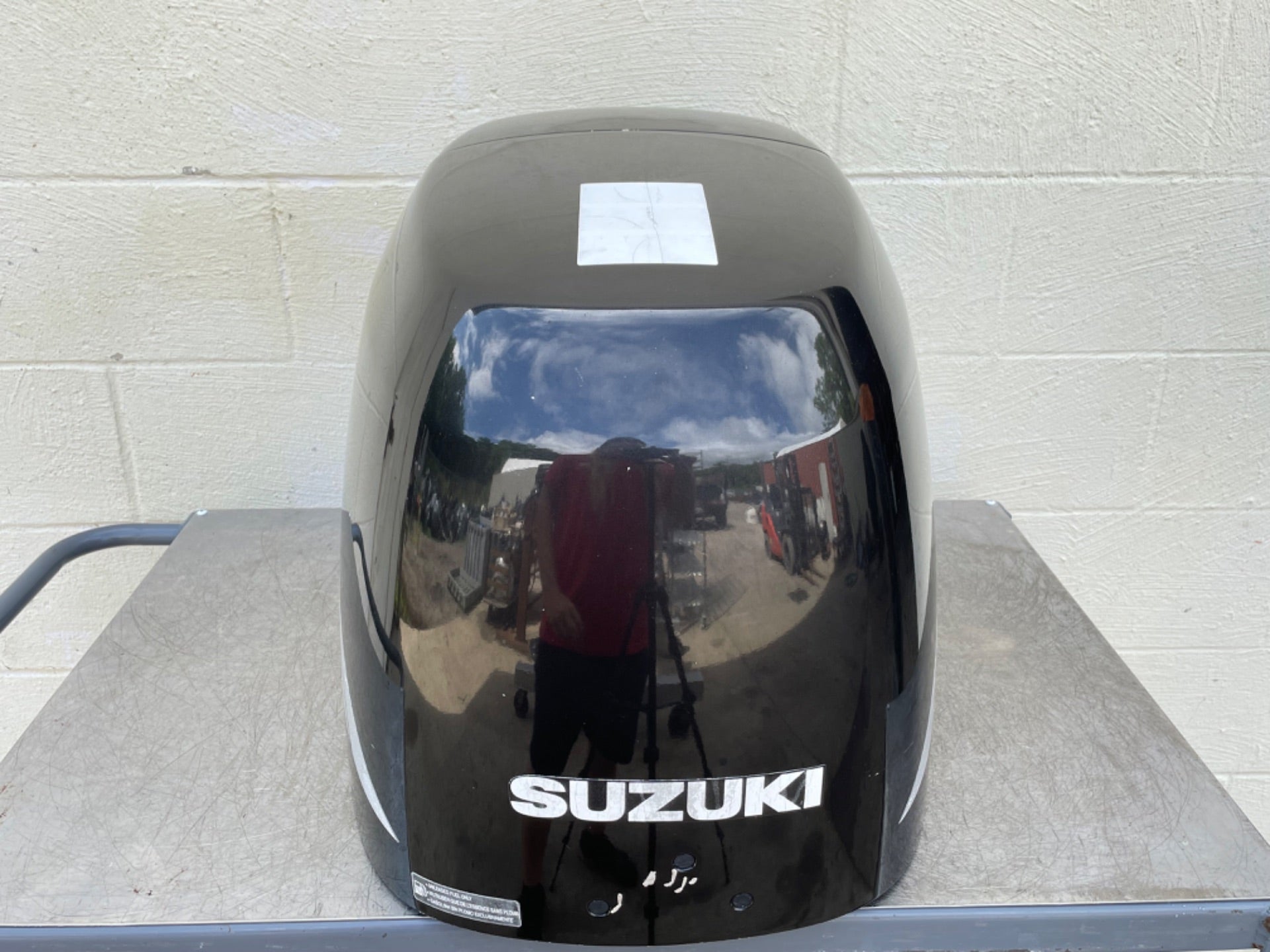 2003-09 Suzuki 90 HP 4 Stroke Outboard Top Cowling Cover Lid Hood Assembly