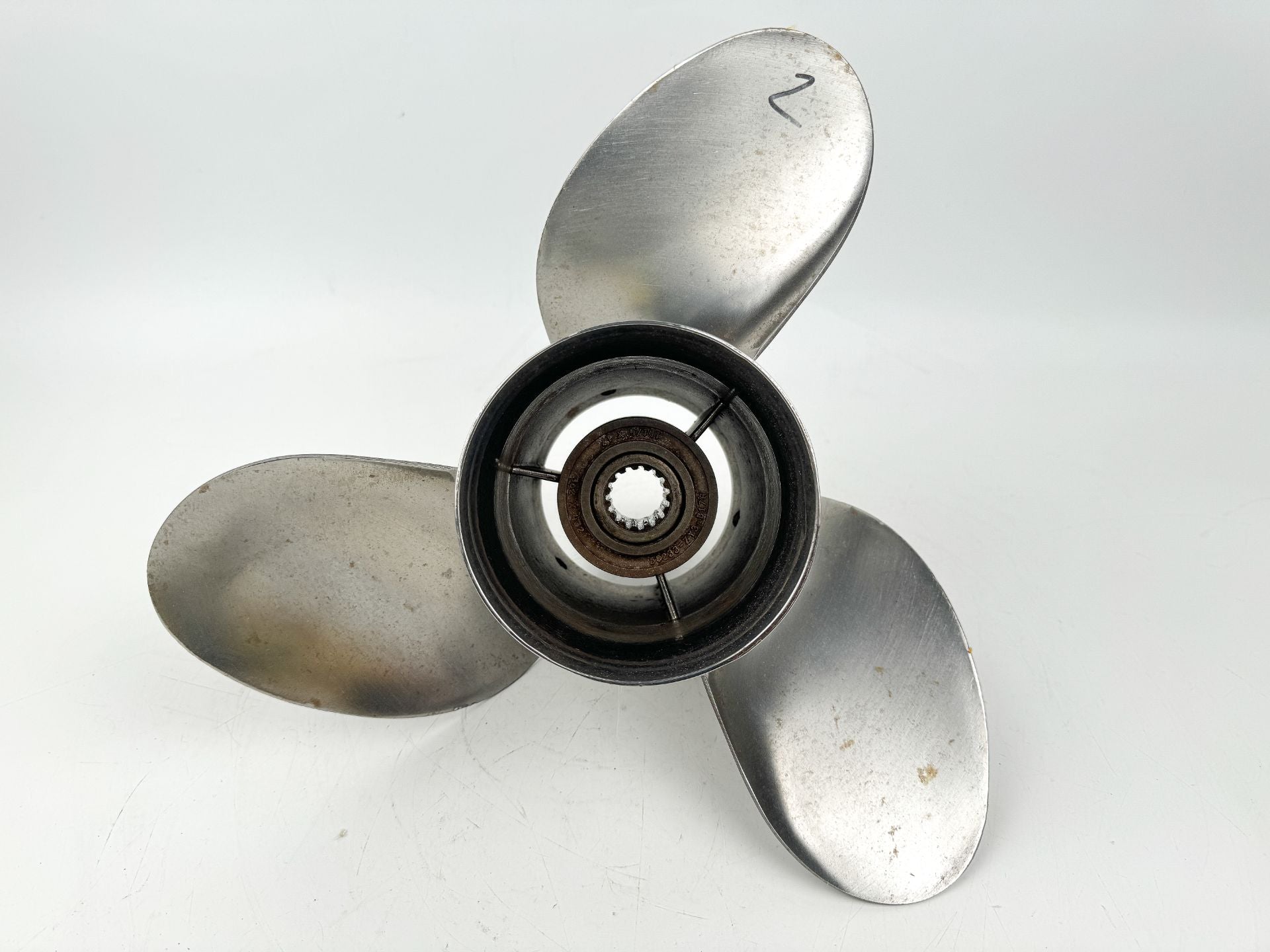 Honda Stainless Steel Prop Propeller 14 1/4" x 17P 3 Blade Counter 135 - 225HP