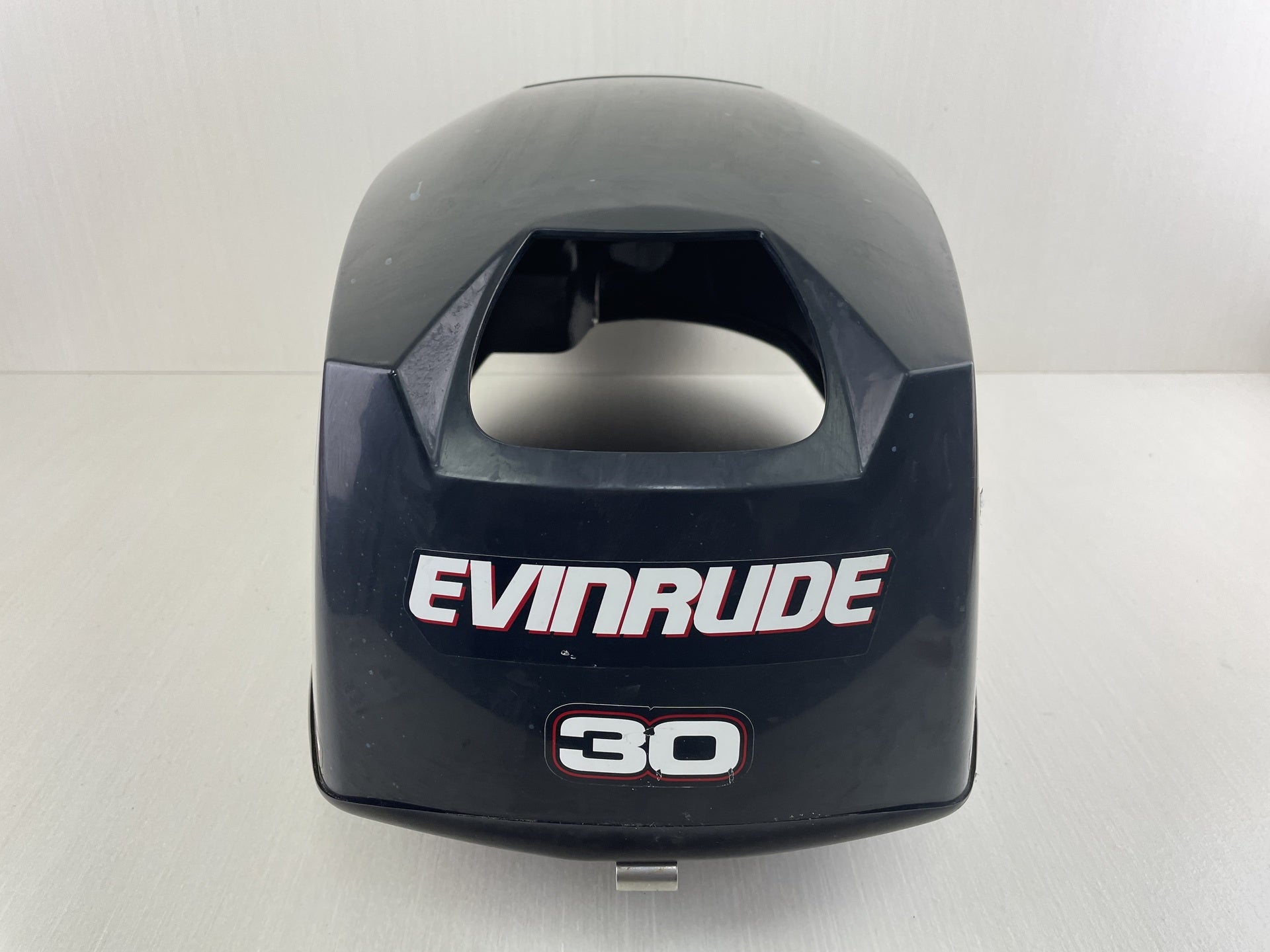 2012 Evinrude Etec 30HP Top Cowling Cover Hood Blue 0285823