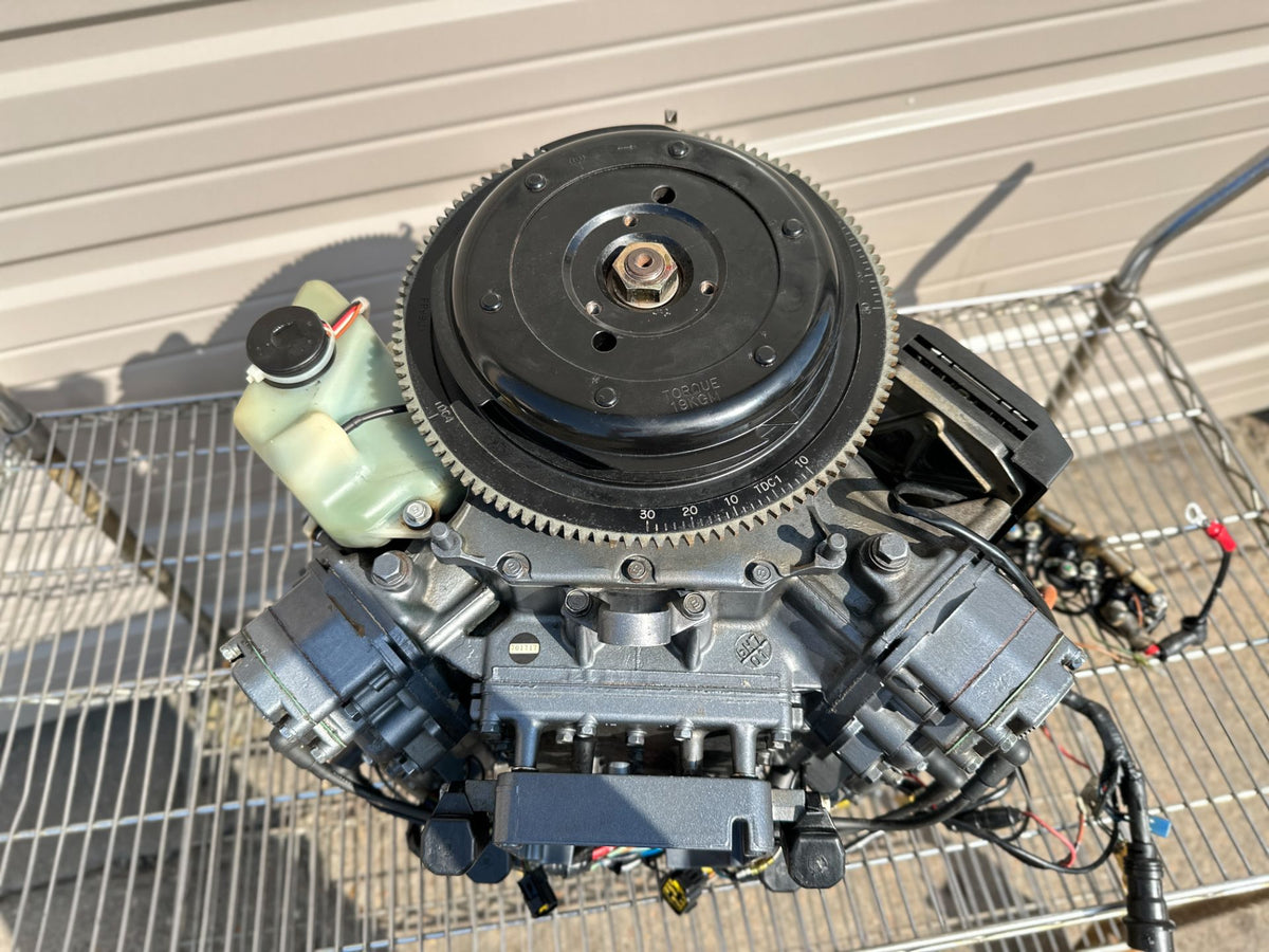 1997 Yamaha 130 HP 2 Stroke Outboard Powerhead 6N7-W0090-16-4D OEM