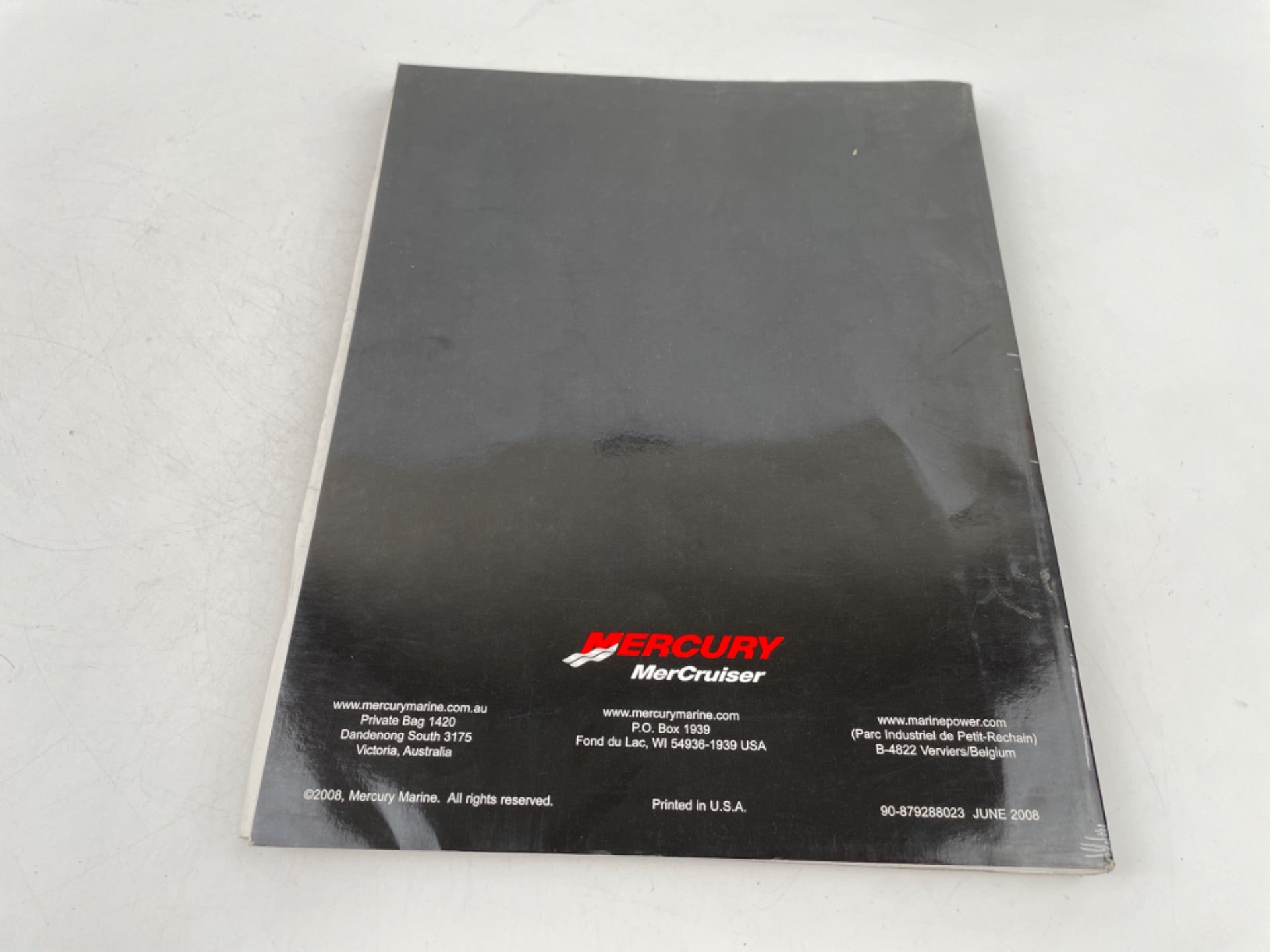 Mercury Service Manual Models with Emissions Control 90-879288023