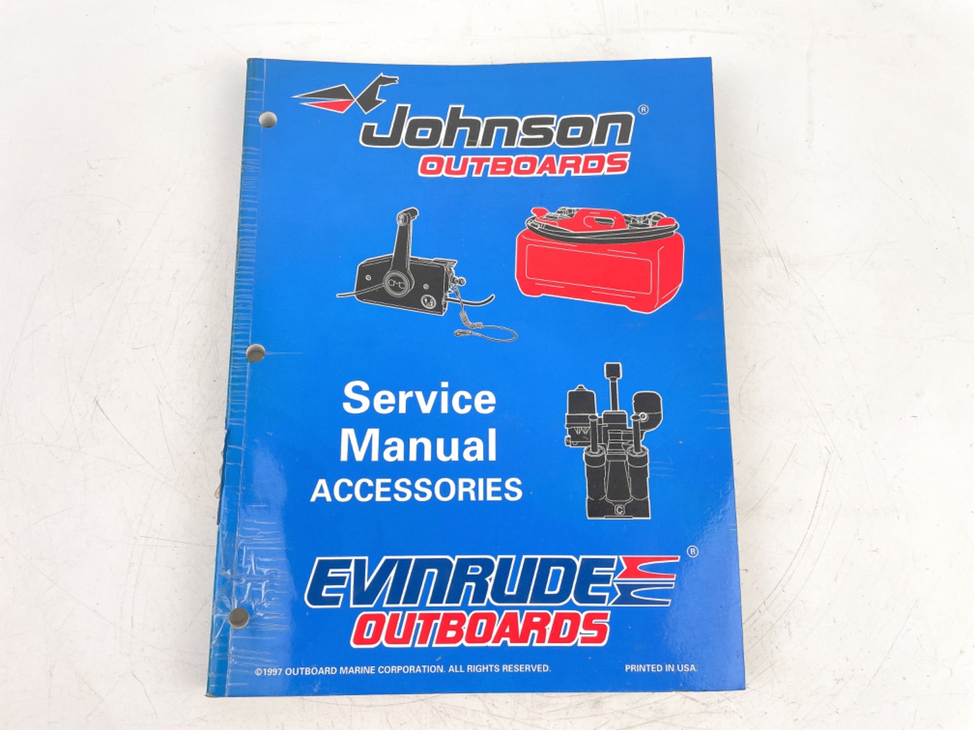 1998 Johnson Evinrude Outboards Accessories Service Repair Shop Manual 520213