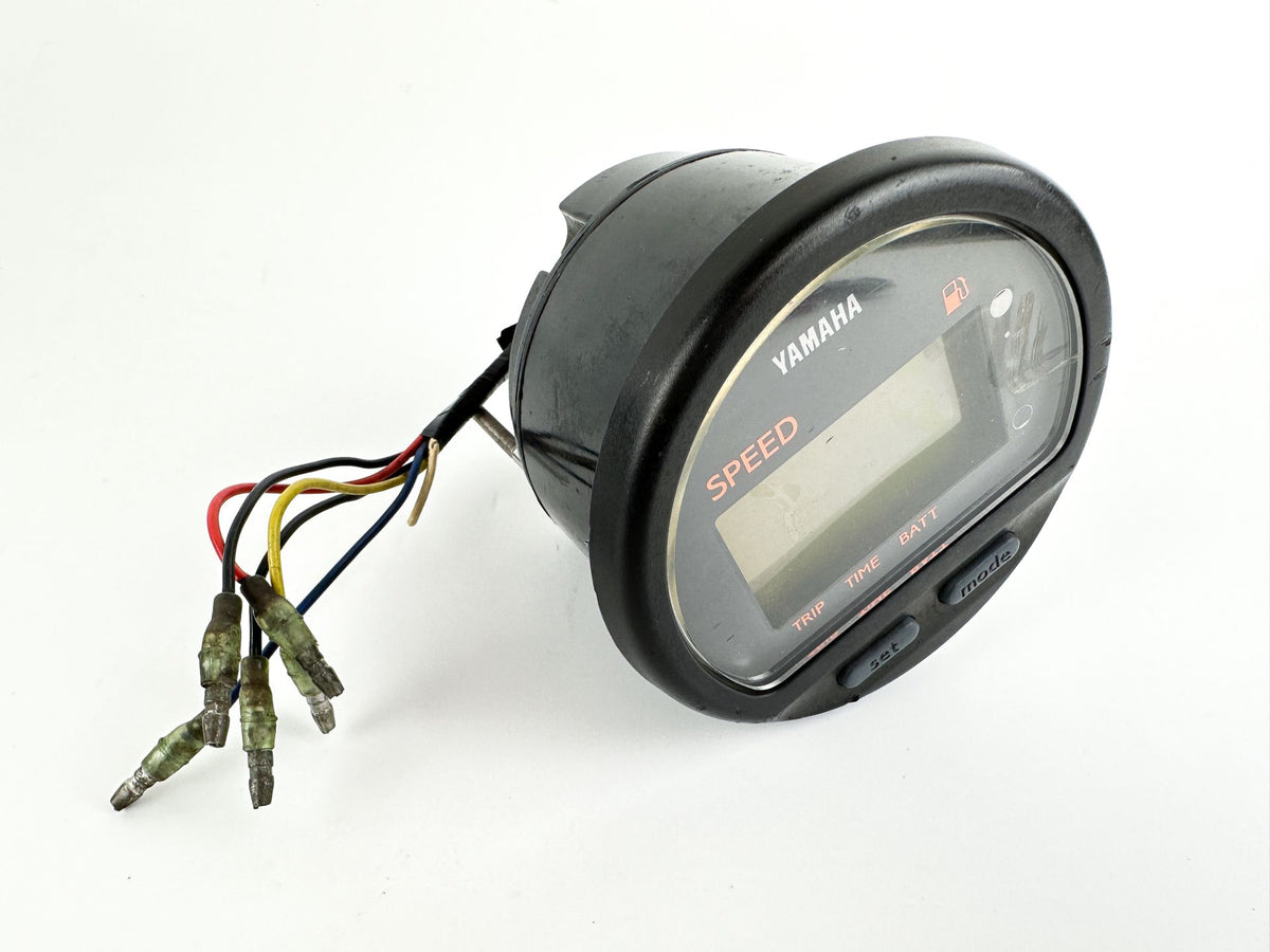 Yamaha Outboard Digital Multi-Function Speedometer Gauge - Scratched
