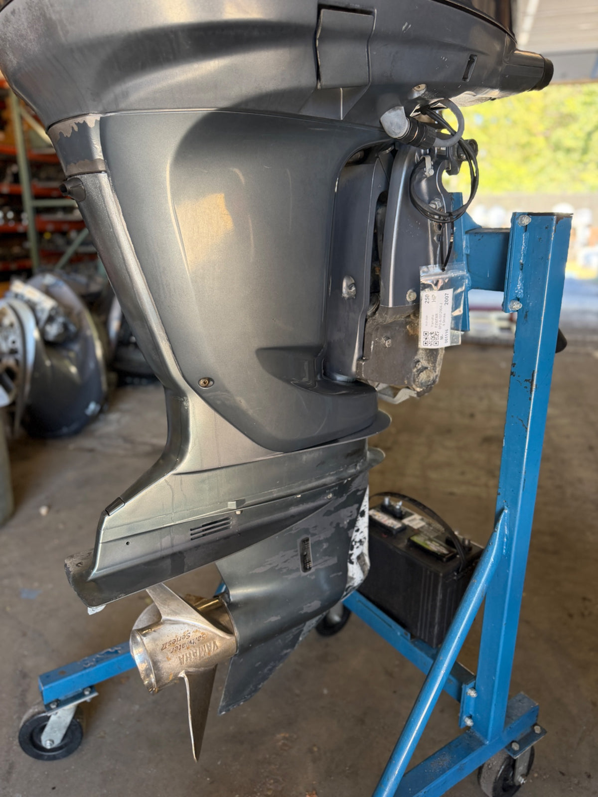 Twin 2007 Yamaha F250 250HP 4 Stroke Outboard Engines 25" - 205 Hours