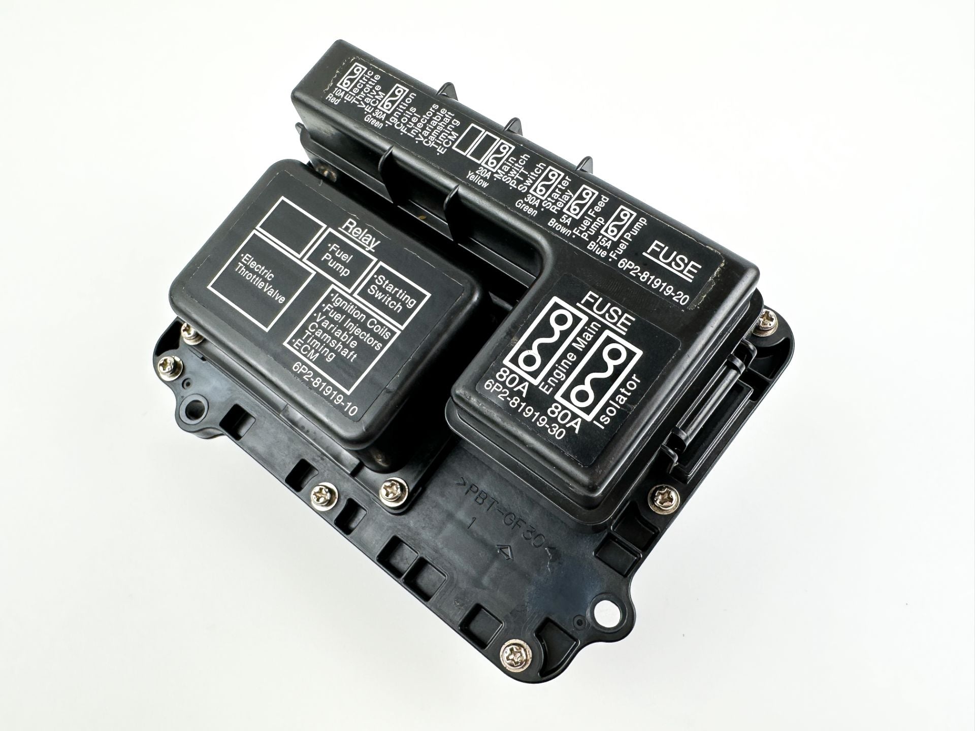 2008 Yamaha 250 HP 4 Stroke Outboard Fuse Box 6P2-82170-00-00 OEM