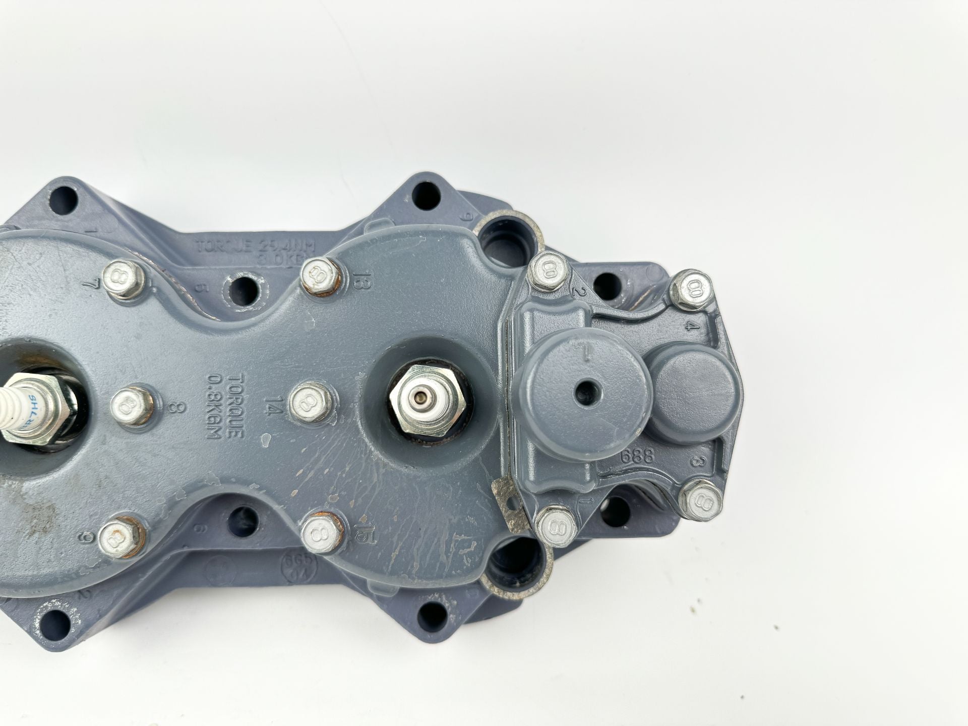 2005 Yamaha 150 HP 2 Stroke Outboard Port Cylinder Head 6G5-11111-04-1S OEM