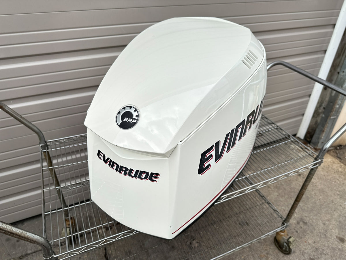 2006 Evinrude 225 HP 2 Stroke Outboard Top Cowling 0285653 OEM