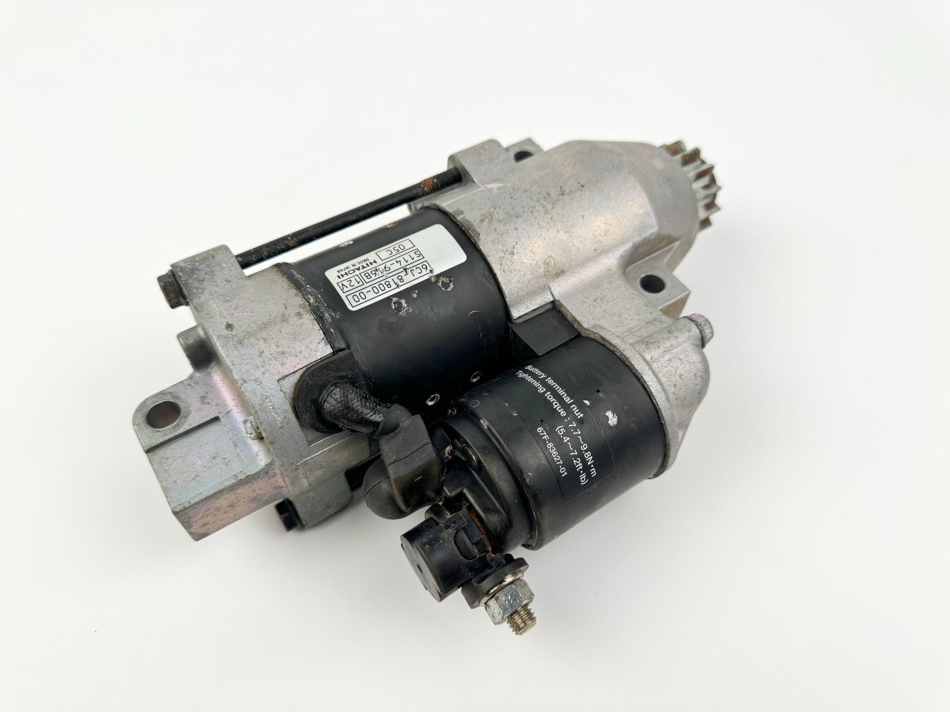 2011 Yamaha 70 HP 4 Stroke Outboard Starter Motor OEM