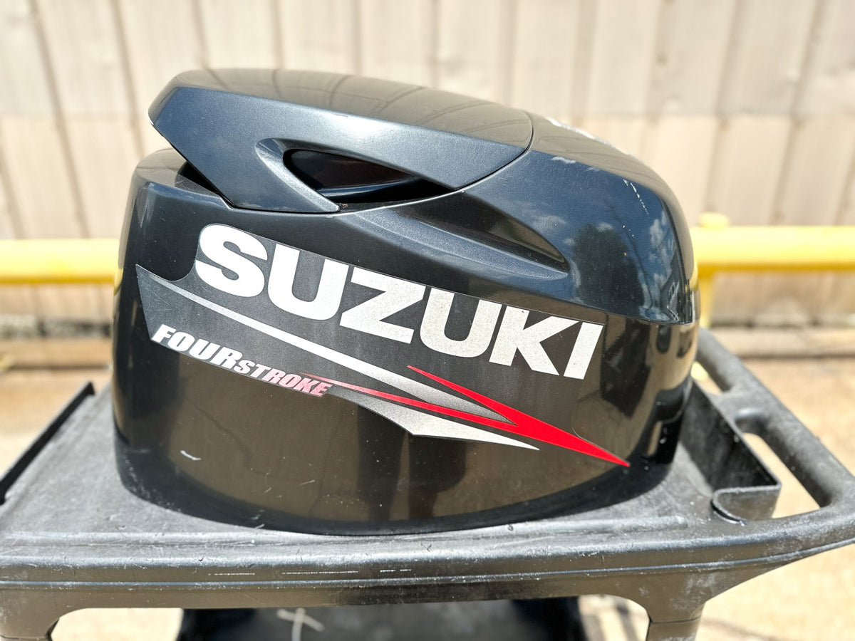 2009 Suzuki 90 HP 4 Stroke Outboard Top Cowling 61400-87Y80-0EP OEM