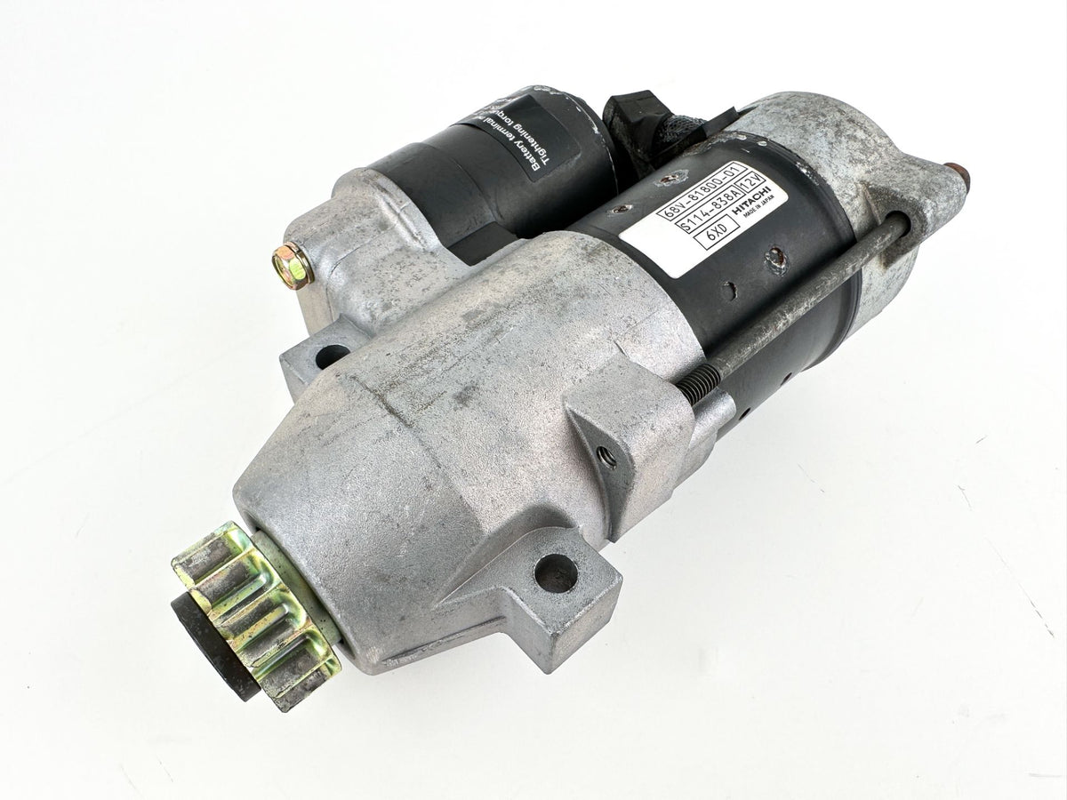 2007 Yamaha 115 HP 4 Stroke Outboard Starter Motor 68V-81800-01-00 OEM