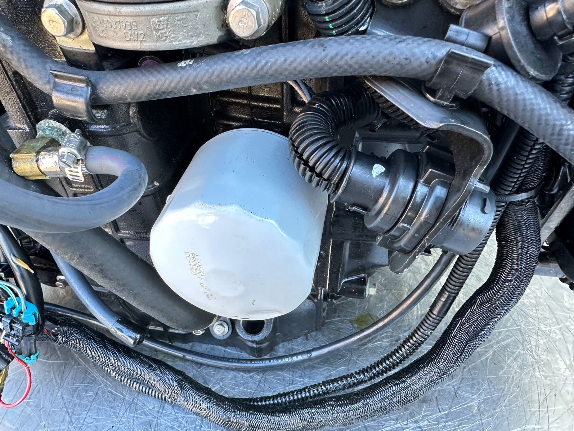 2008 Mercury 90HP 4 Stroke Outboard Powerhead Ready To Install 306 Hours