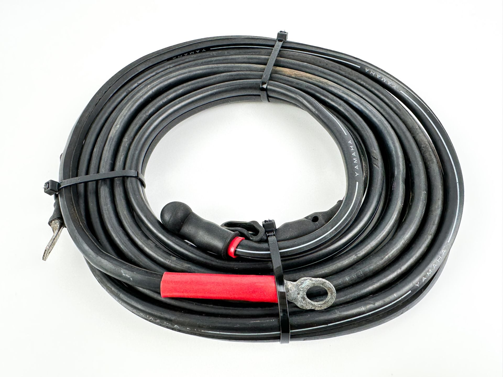 2000 Yamaha 100 HP 4 Stroke Outboard Battery Cables 67F-82105-00-00 12' OEM