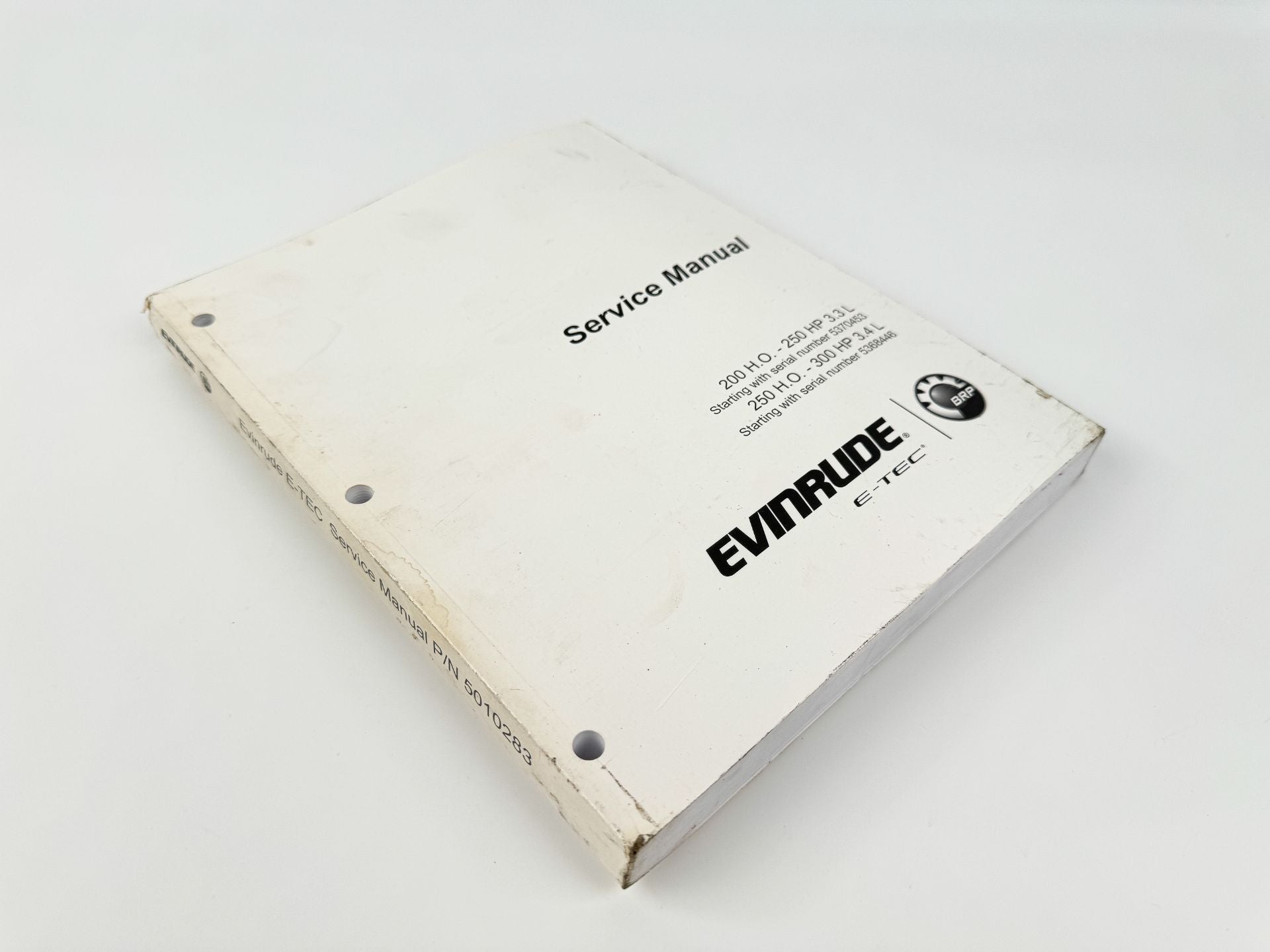 OMC Evinrude Outboard 3.3L 3.4L Service Manual 200 HO 250 HO 300 HP 2017 5010283