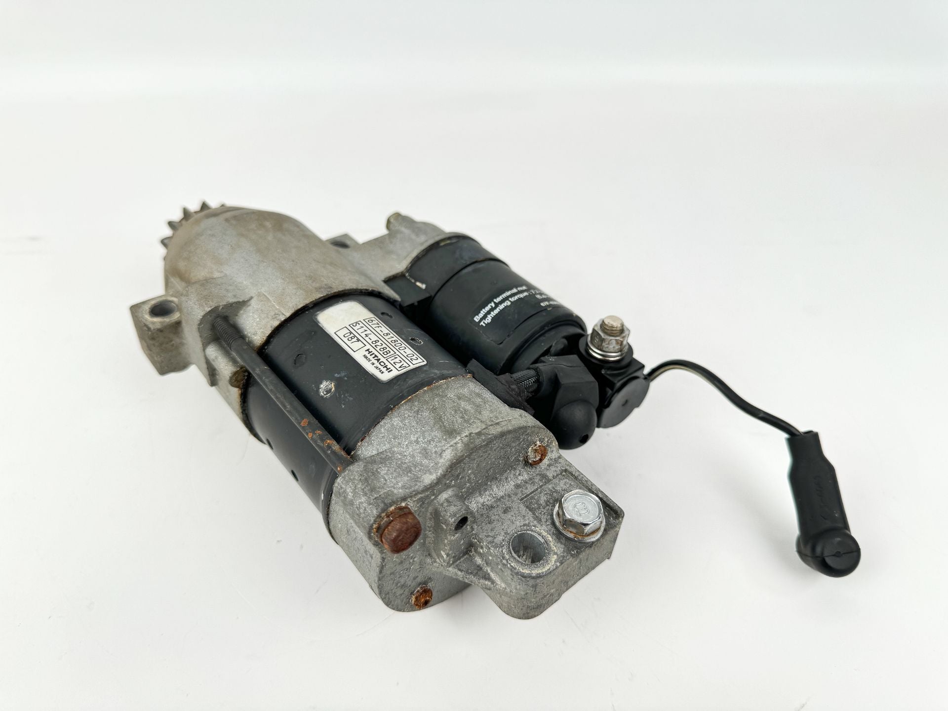 01-04 Yamaha 75 80 90 100 HP 4 Stroke Outboard Starter Motor 67F-81800-02-00