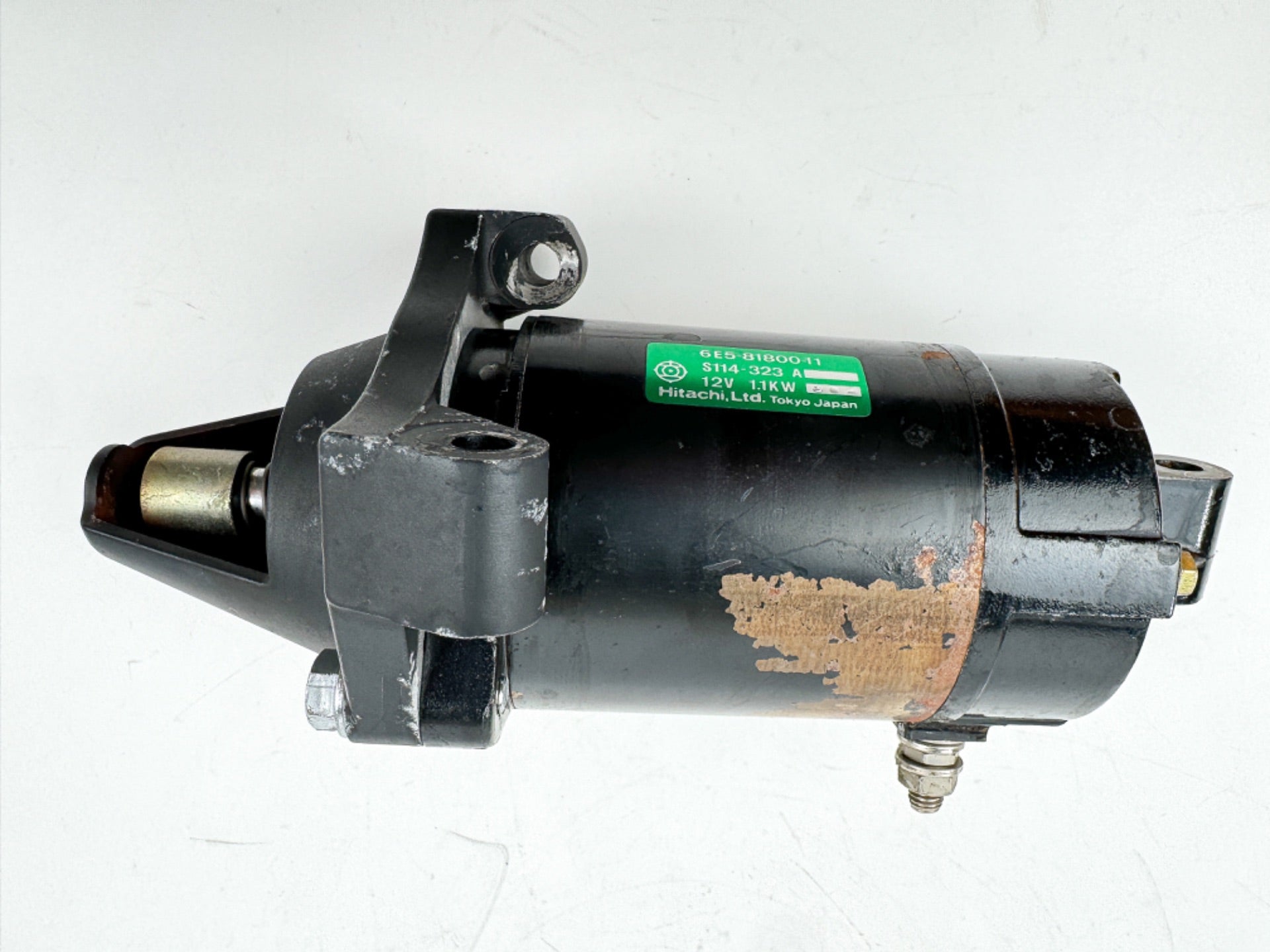 1989 Yamaha 130 HP 2 Stroke Outboard Starter Motor 6E5-81800-12-00 OEM