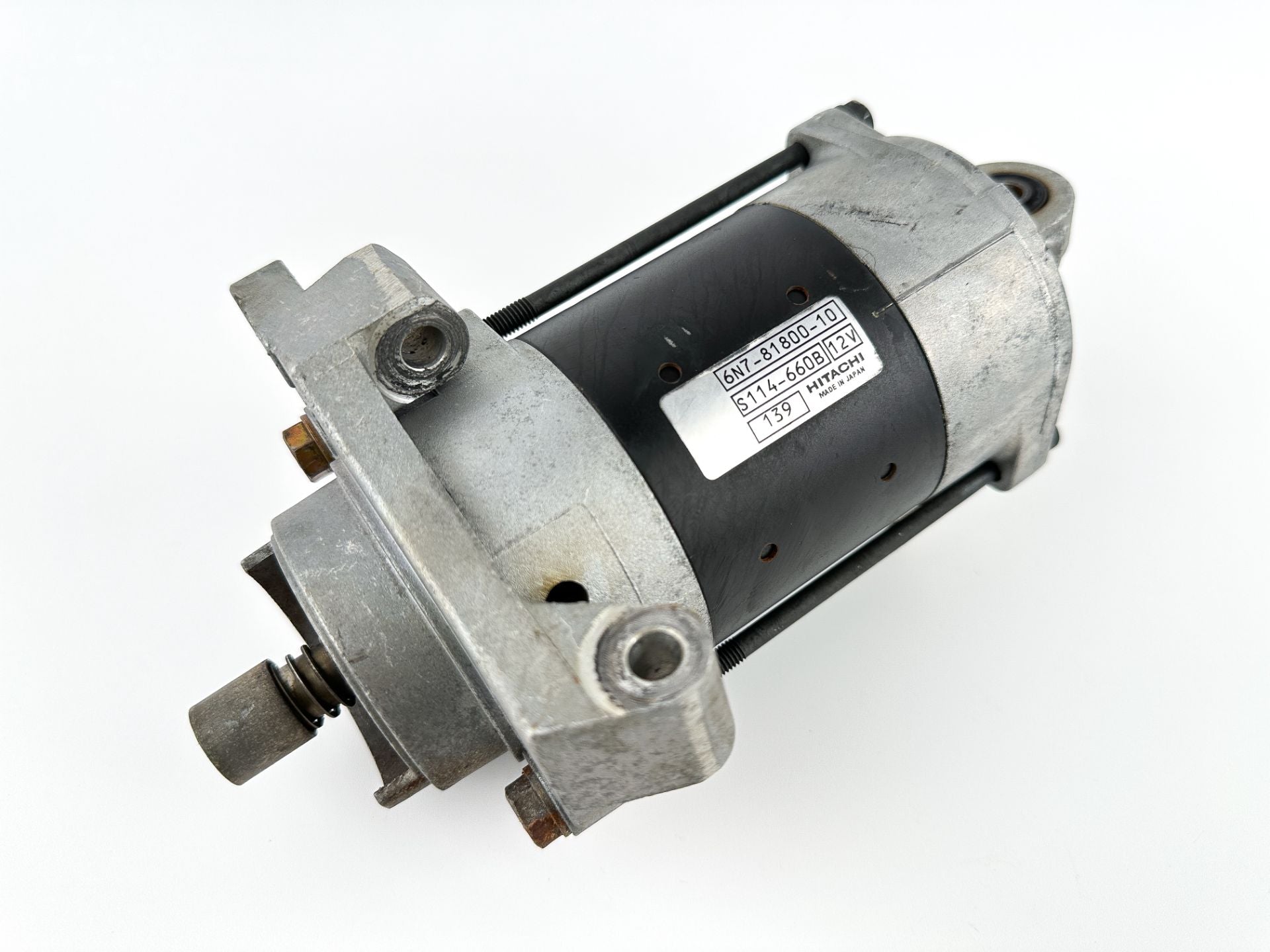 2001 Yamaha 115 HP 2 Stroke Outboard Starter Motor 6N7-81800-10-00 OEM