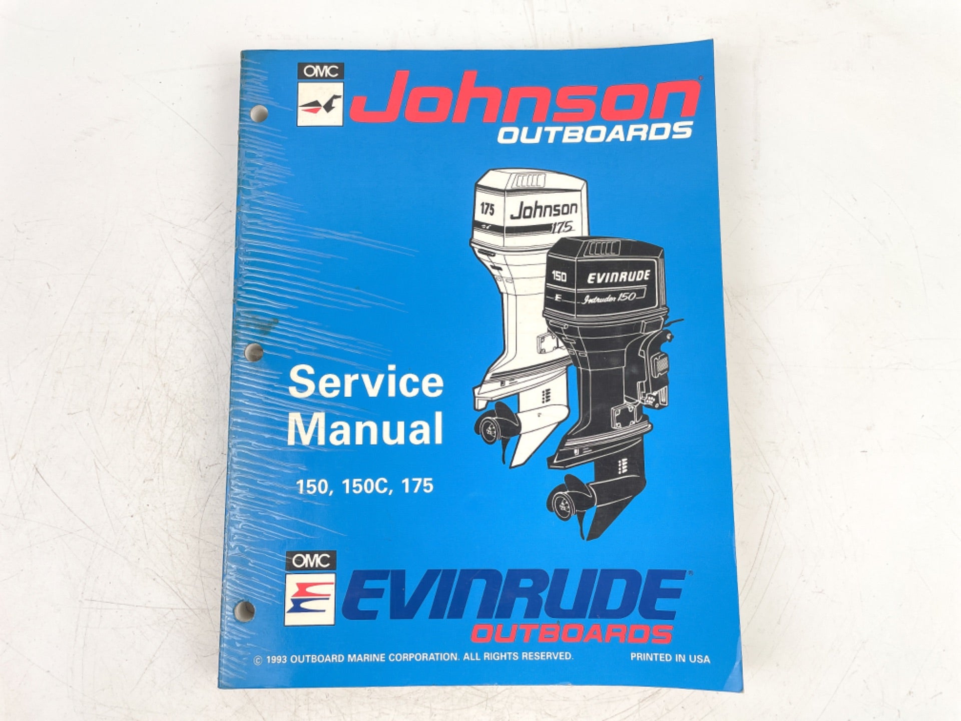 1994 ER Johnson Evinrude outboard 150 150C 175 hp factory service manual 500611