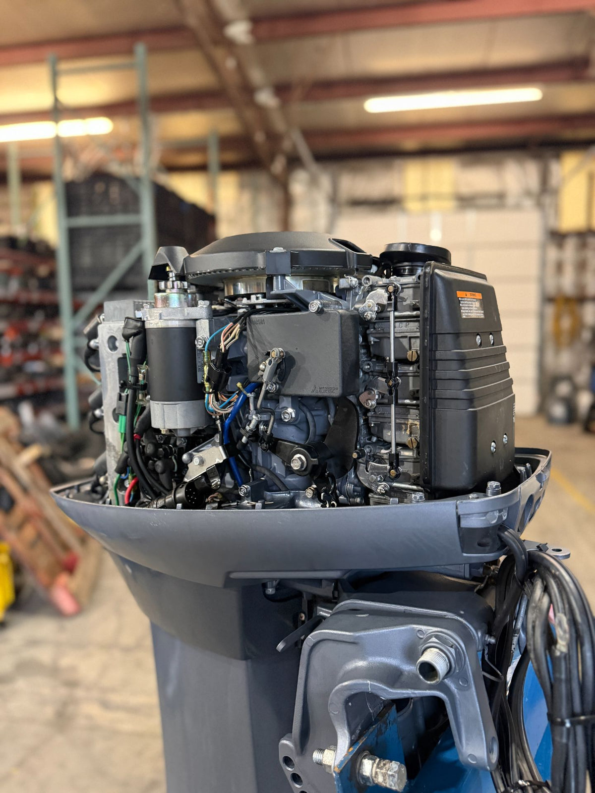 2007 Yamaha 50HP 2 Stroke Outboard Engine With 20" Shaft - Fresh Water