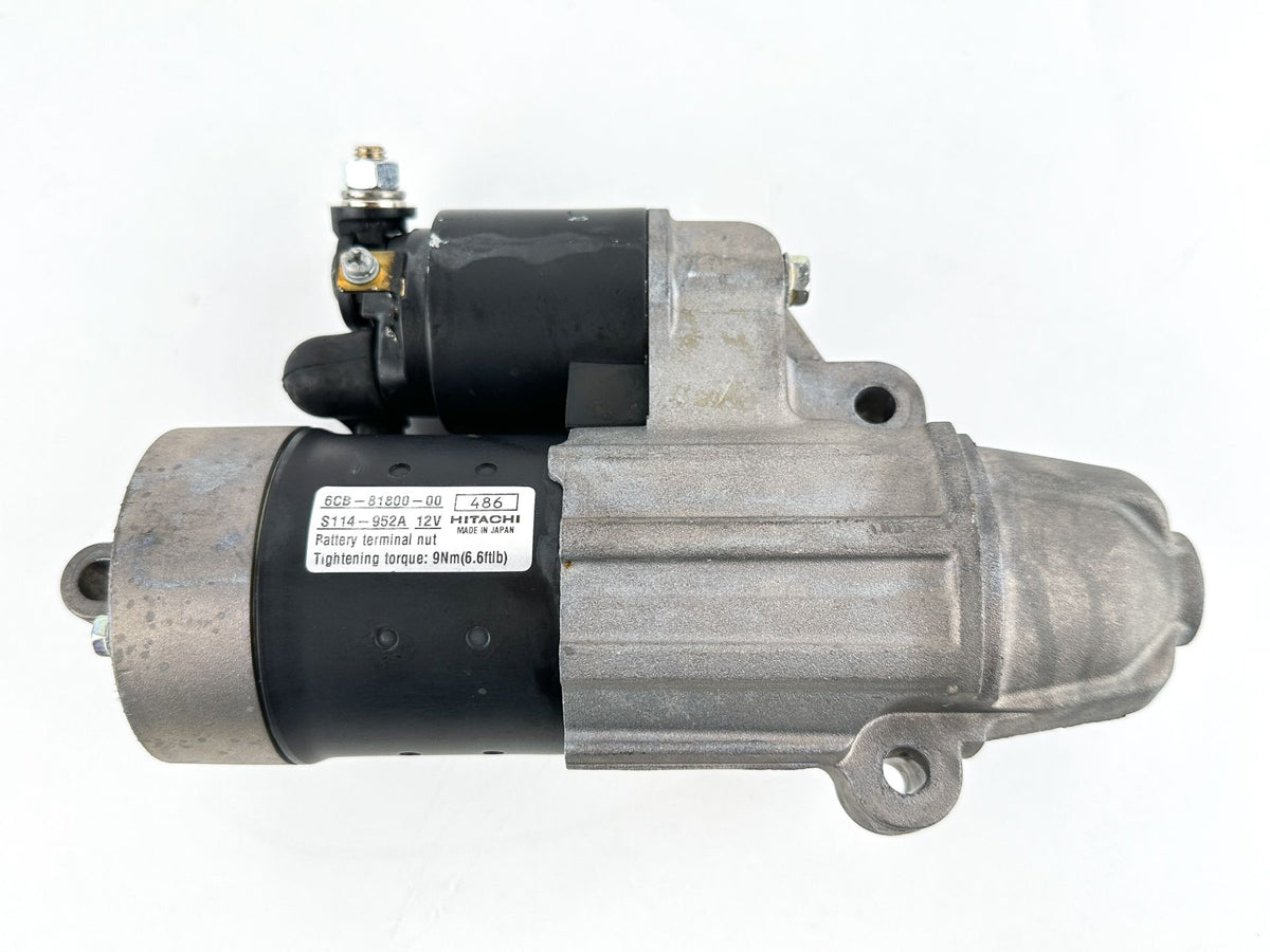 2014 Yamaha 200 HP 4 Stroke Outboard Starter Motor 6CB-81800-00-00 OEM
