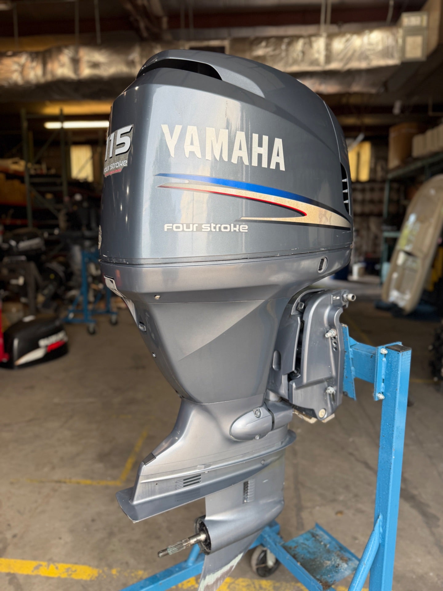 Yamaha 115HP 4 Stroke Outboard W/ 20" Shaft W/ 153 Hours - Fresh Water