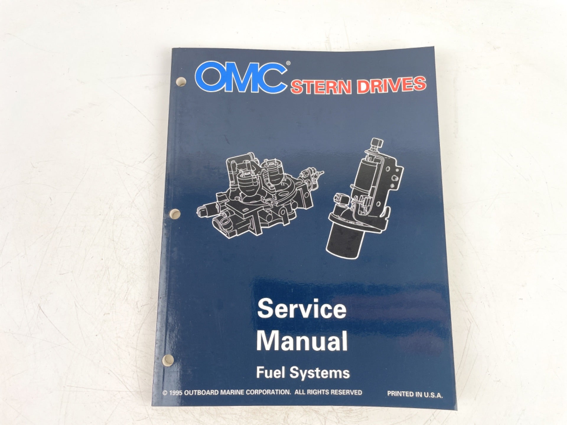 1995 OMC Stern Drives Marine Outboard Fuel System Service Manual 507145