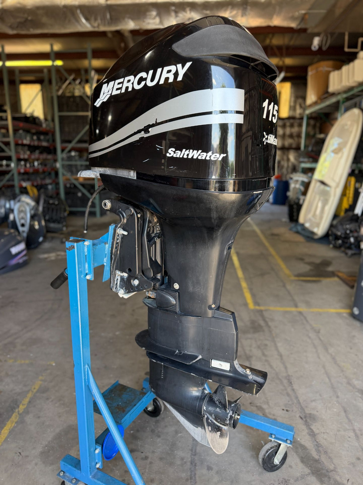 2007 Mercury 115HP 2 Stroke Optimax 25" Shaft 175 Hours