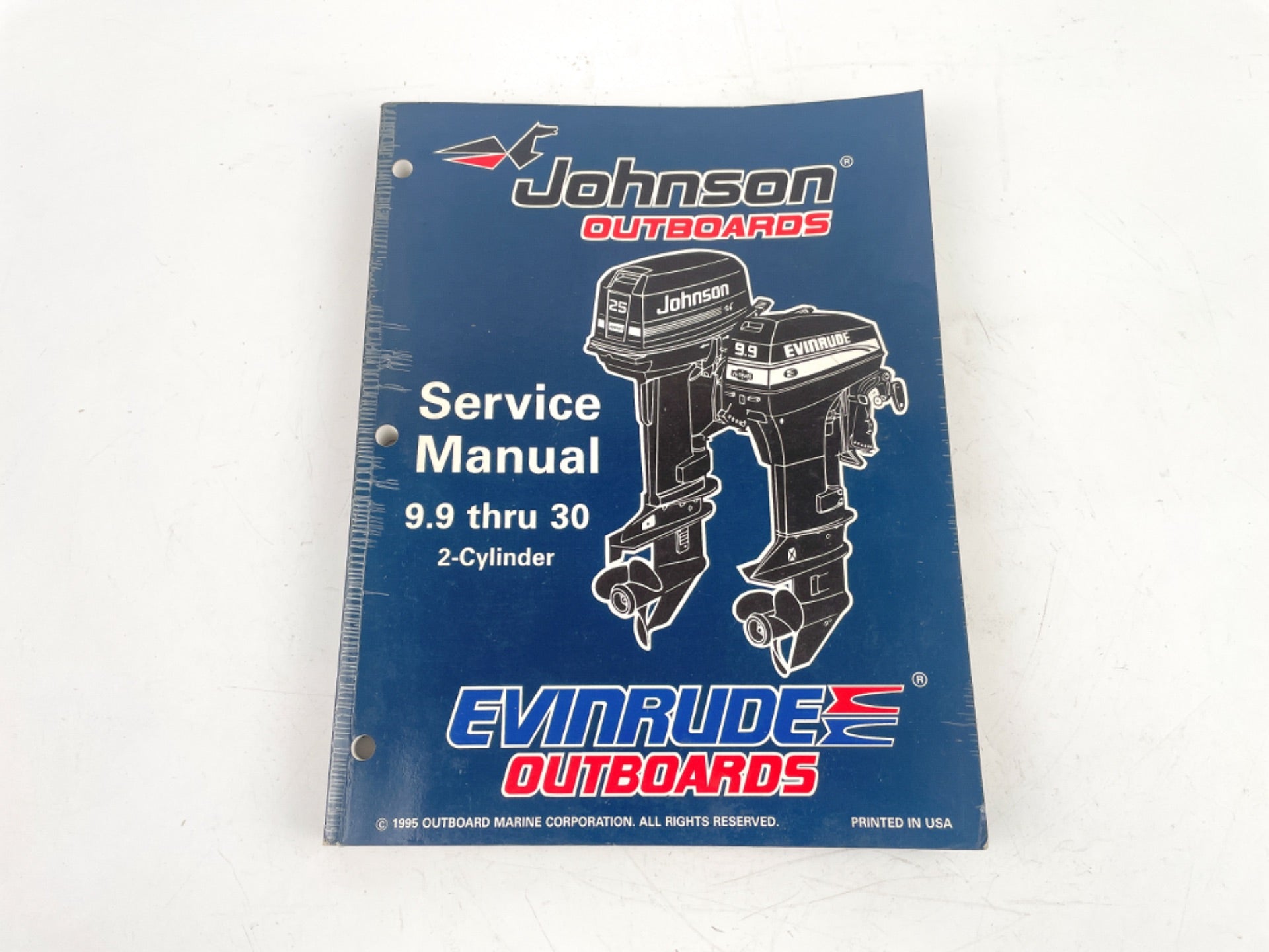 1995 Johnson/Evinrude ED 9.9-30 Service Manual 2-Cyl 507122