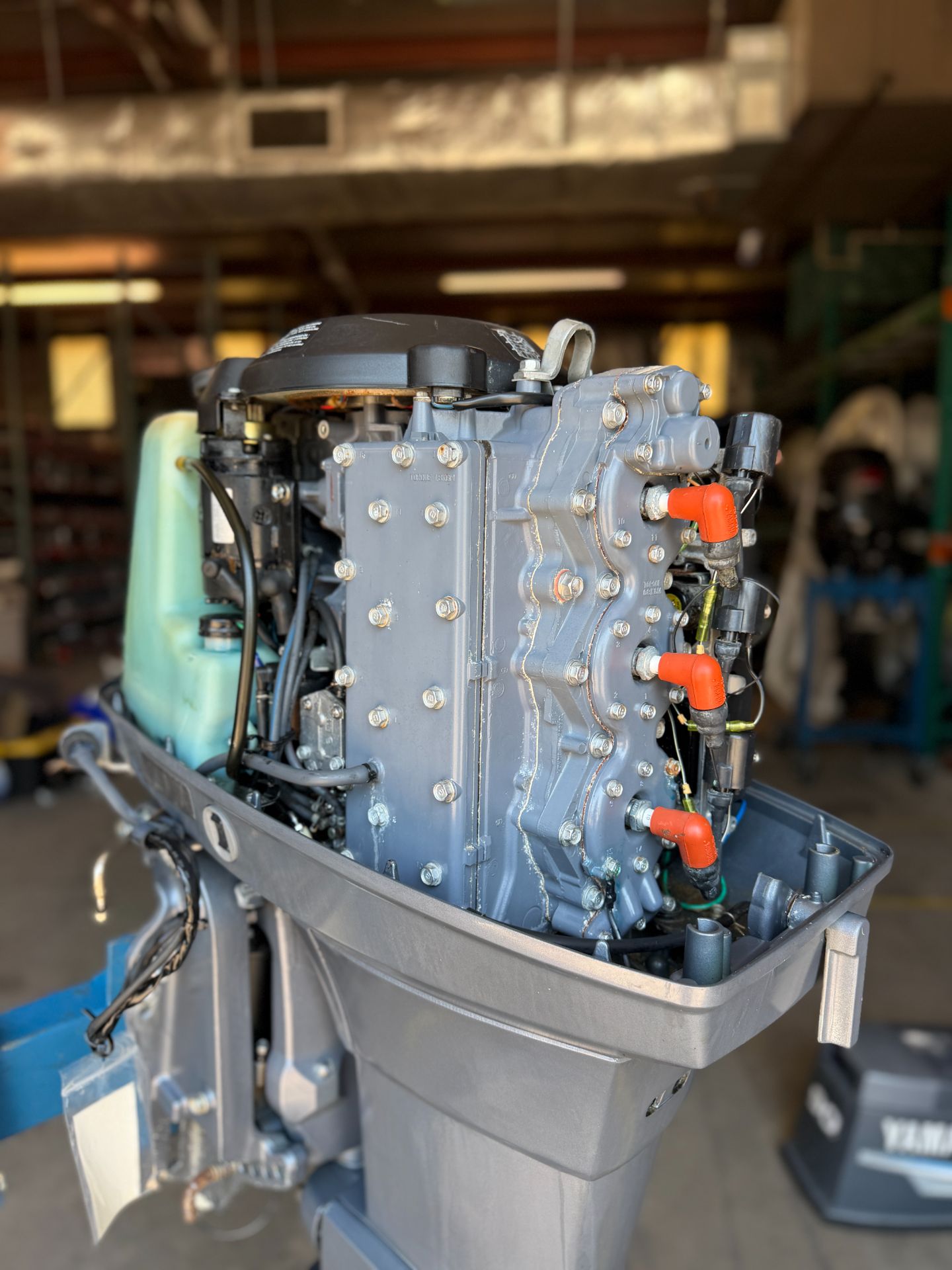 2006 Yamaha 90HP 2 Stroke Outboard Engine W/ 20" Shaft Carbureted