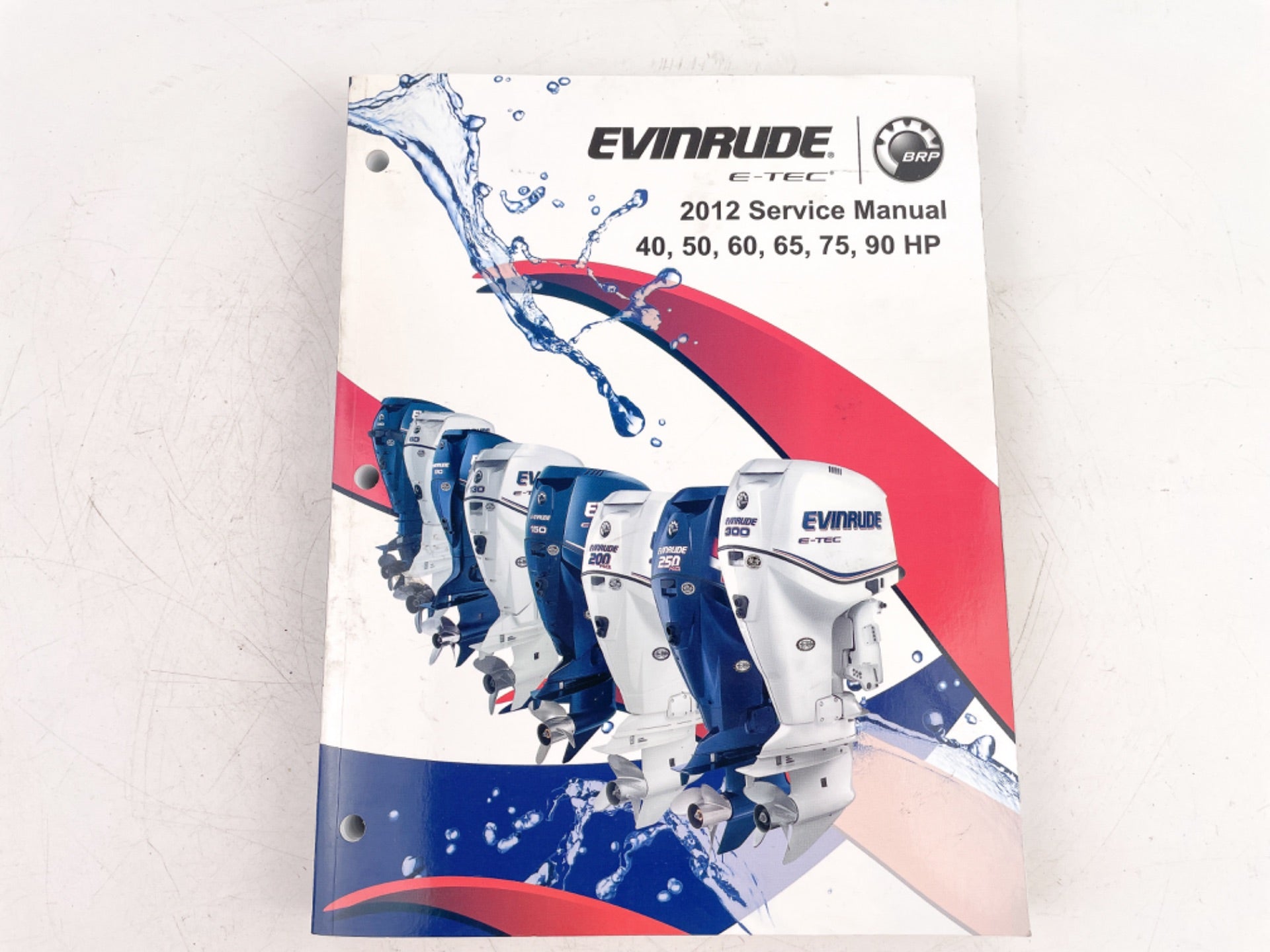 2012 BRP Evinrude 40, 50, 60, 65, 75, 90 HP Service Manual 5008734