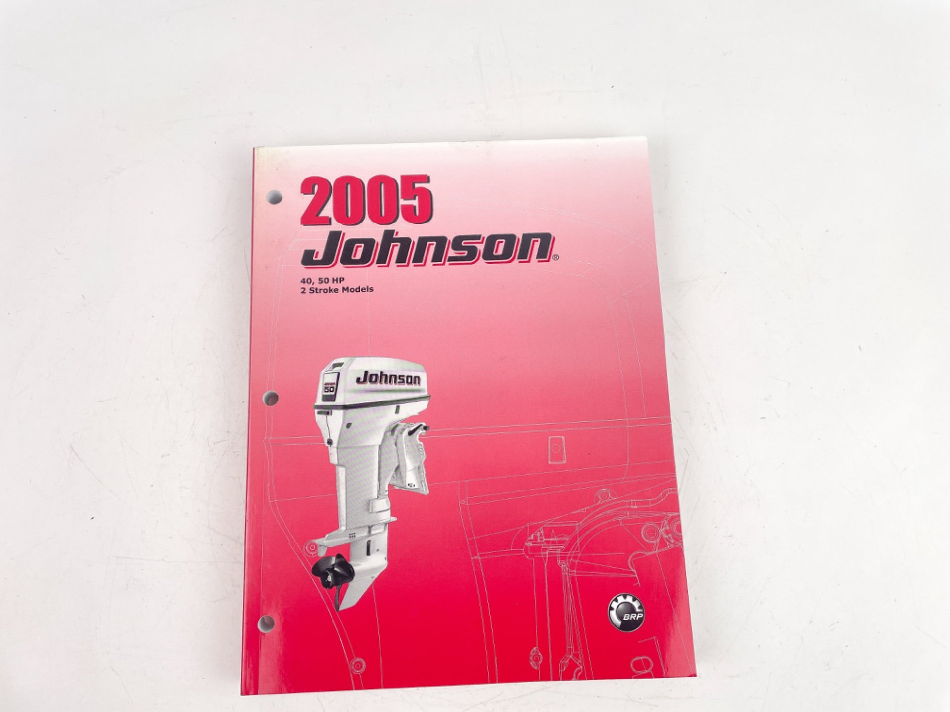 OEM 2005 JOHNSON OUTBOARD SERVICE MANUAL FOR HP 40, 50 2-T 5005966