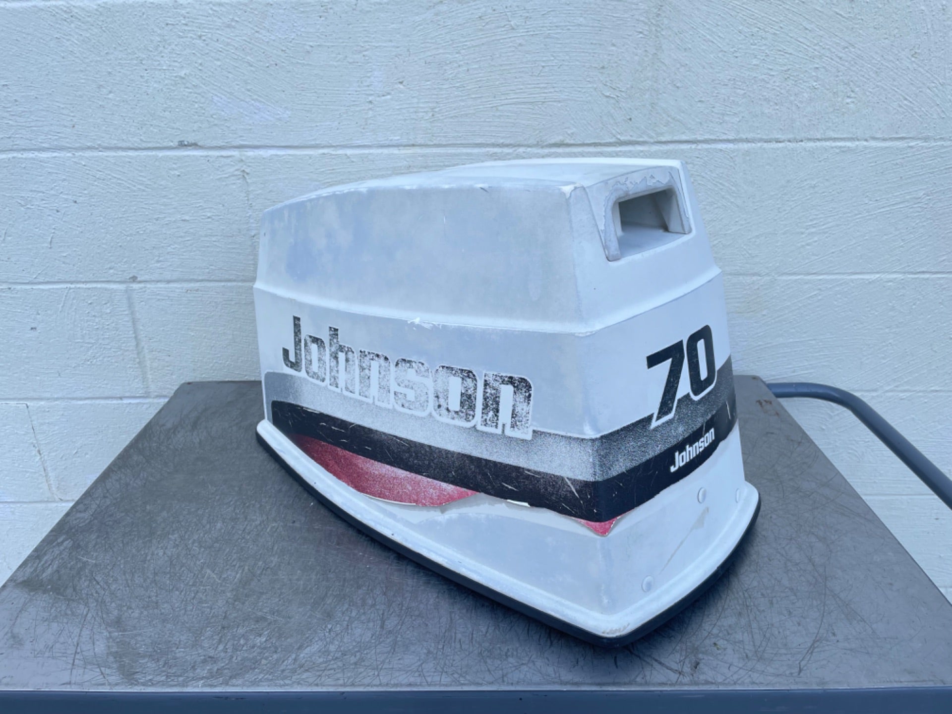 1993-98 Johnson 70HP 2 Stroke Outboard Top Cowling Cover Hood 0438345