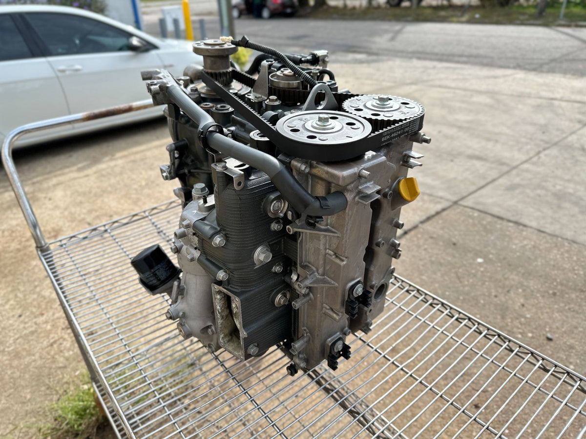 2019 Yamaha 115 HP 4 Stroke Outboard Powerhead 6EK-W009B-12-9S OEM