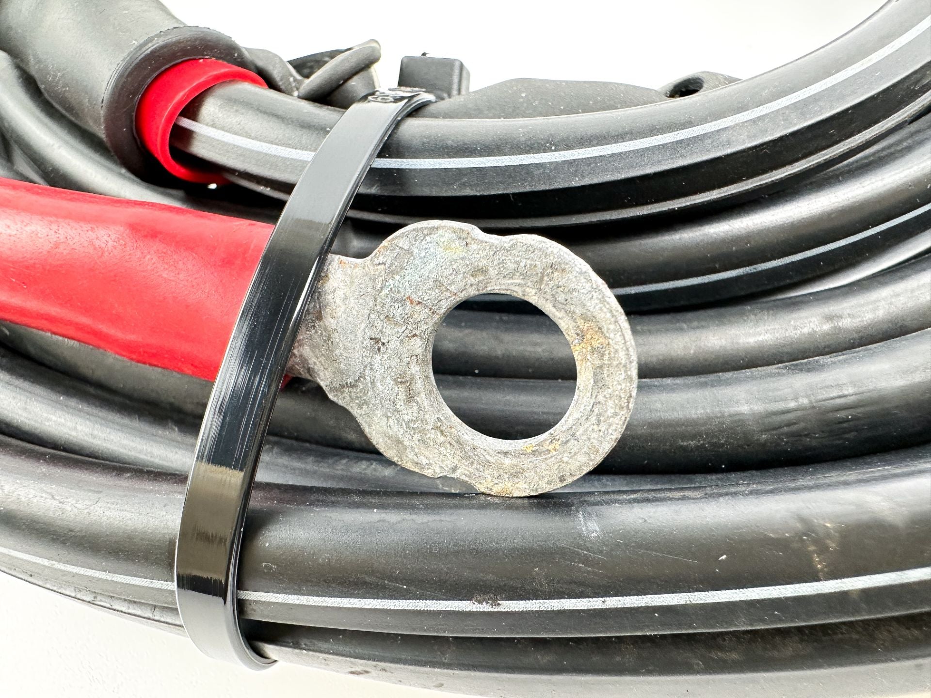 2000 Yamaha 100 HP 4 Stroke Outboard Battery Cables 67F-82105-00-00 12' OEM