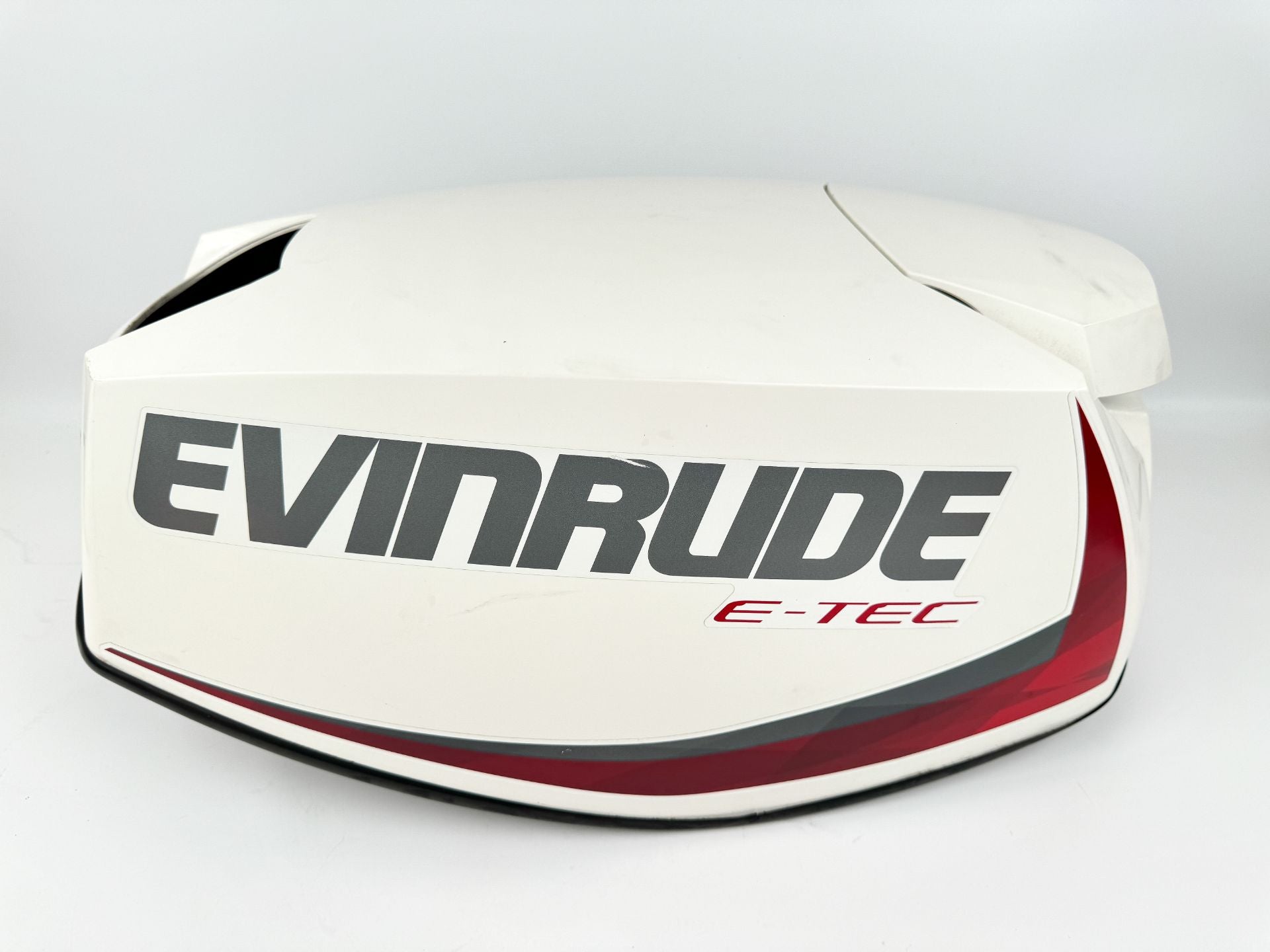 2015 Evinrude 30 HP 2 Stroke Outboard Top Cowling White 0285826 OEM